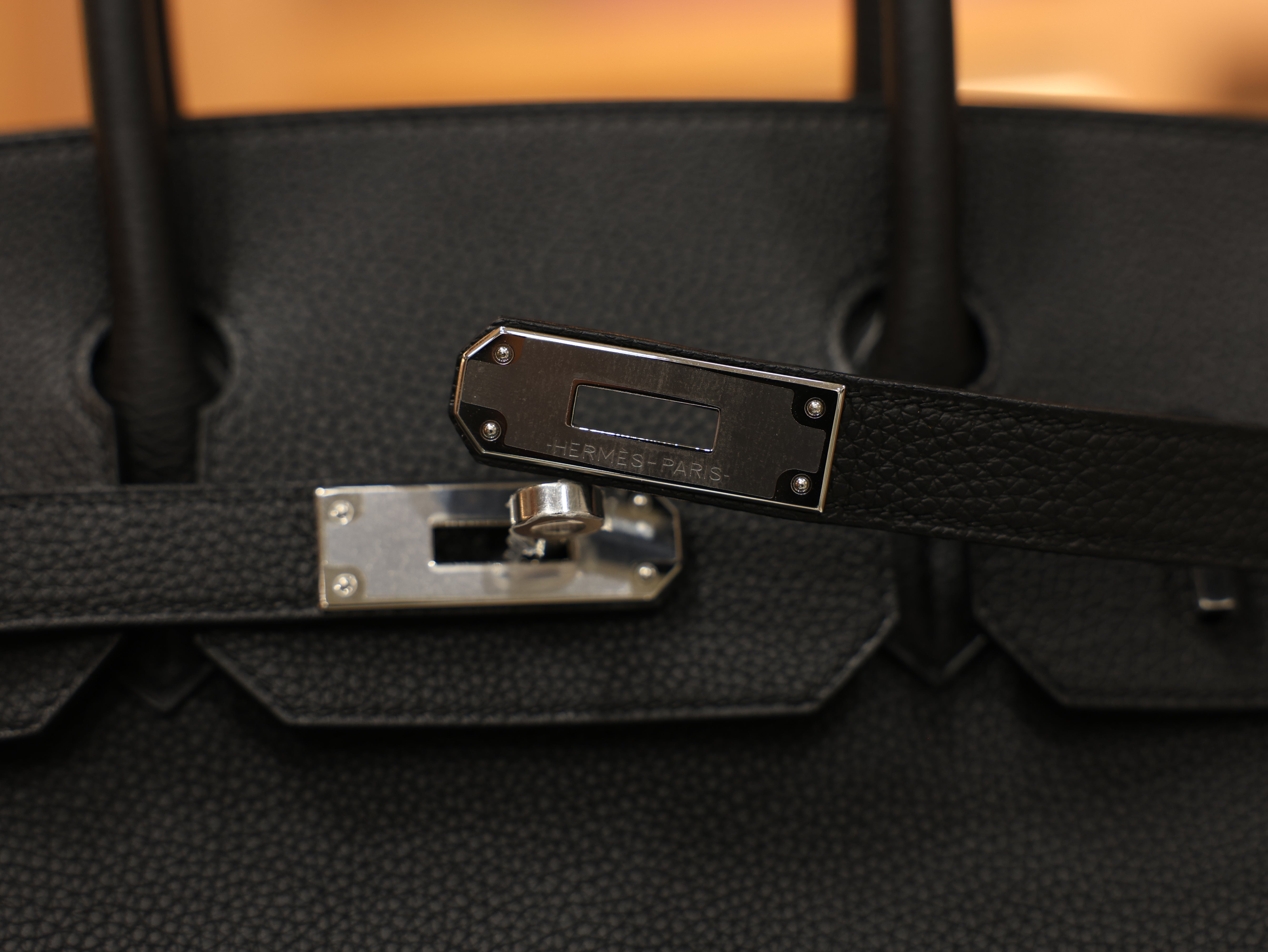 Birkin 30 togo black PHW