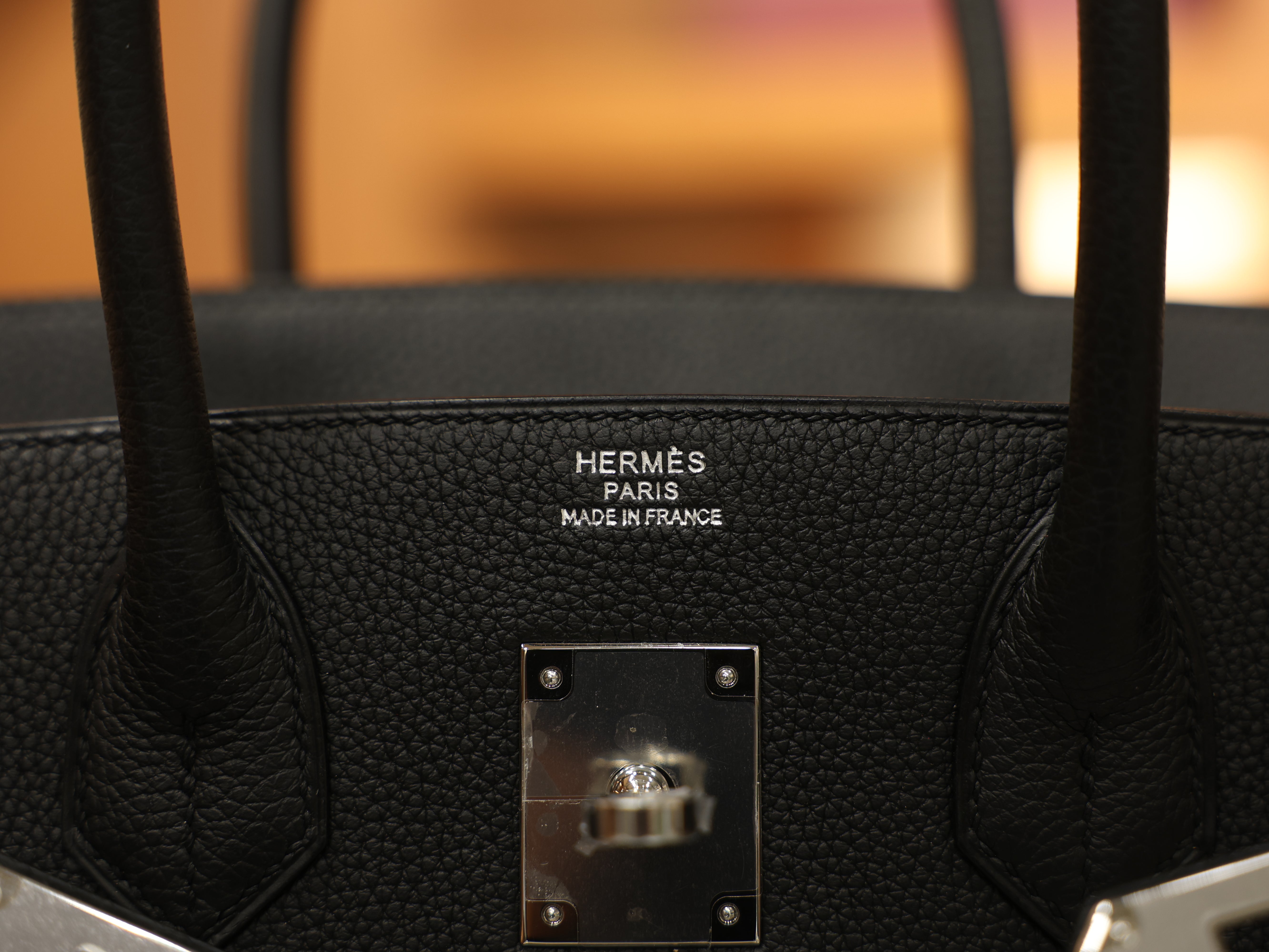 Birkin 30 togo black PHW