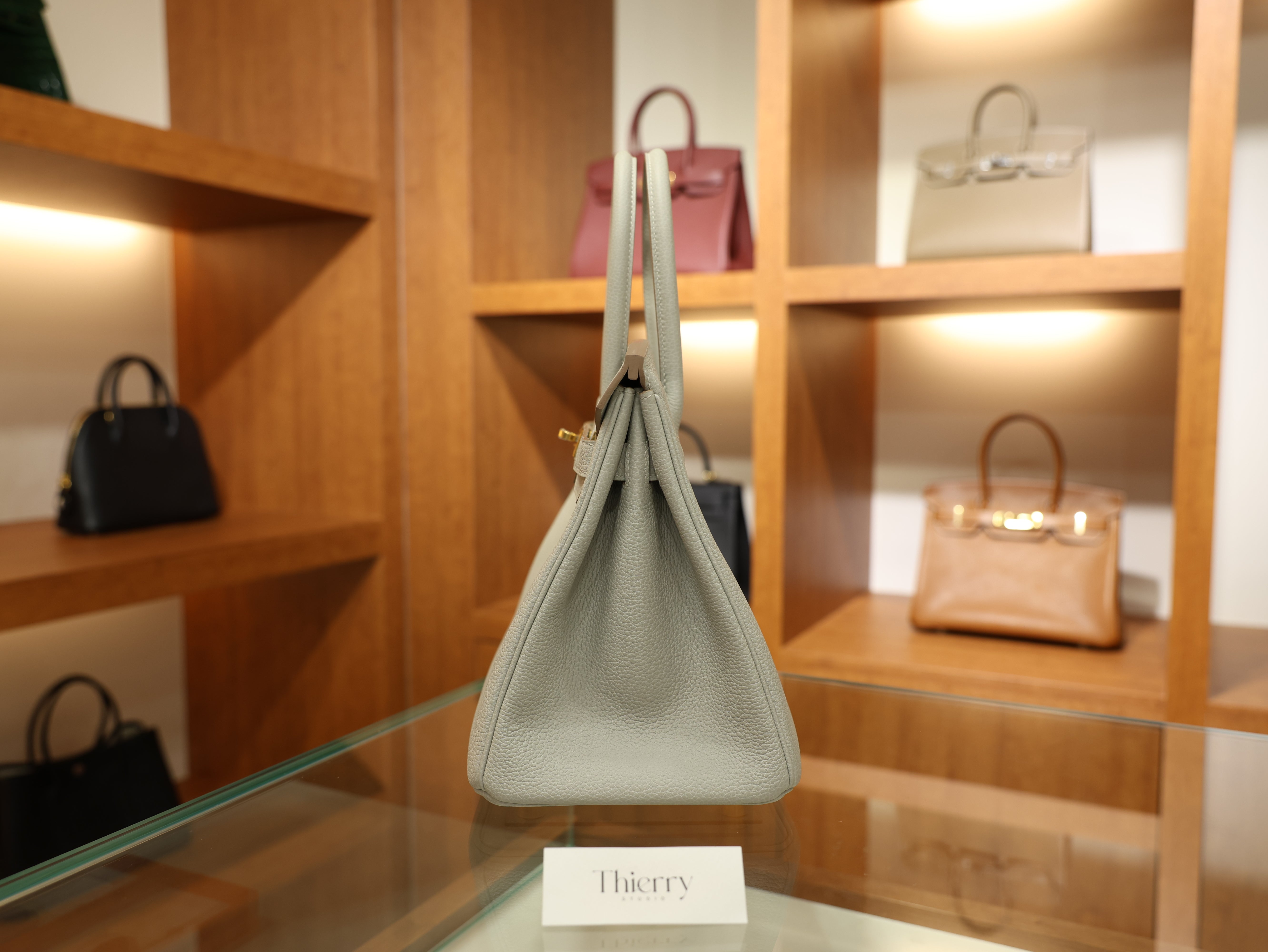 Birkin 30 togo gris perle GHW