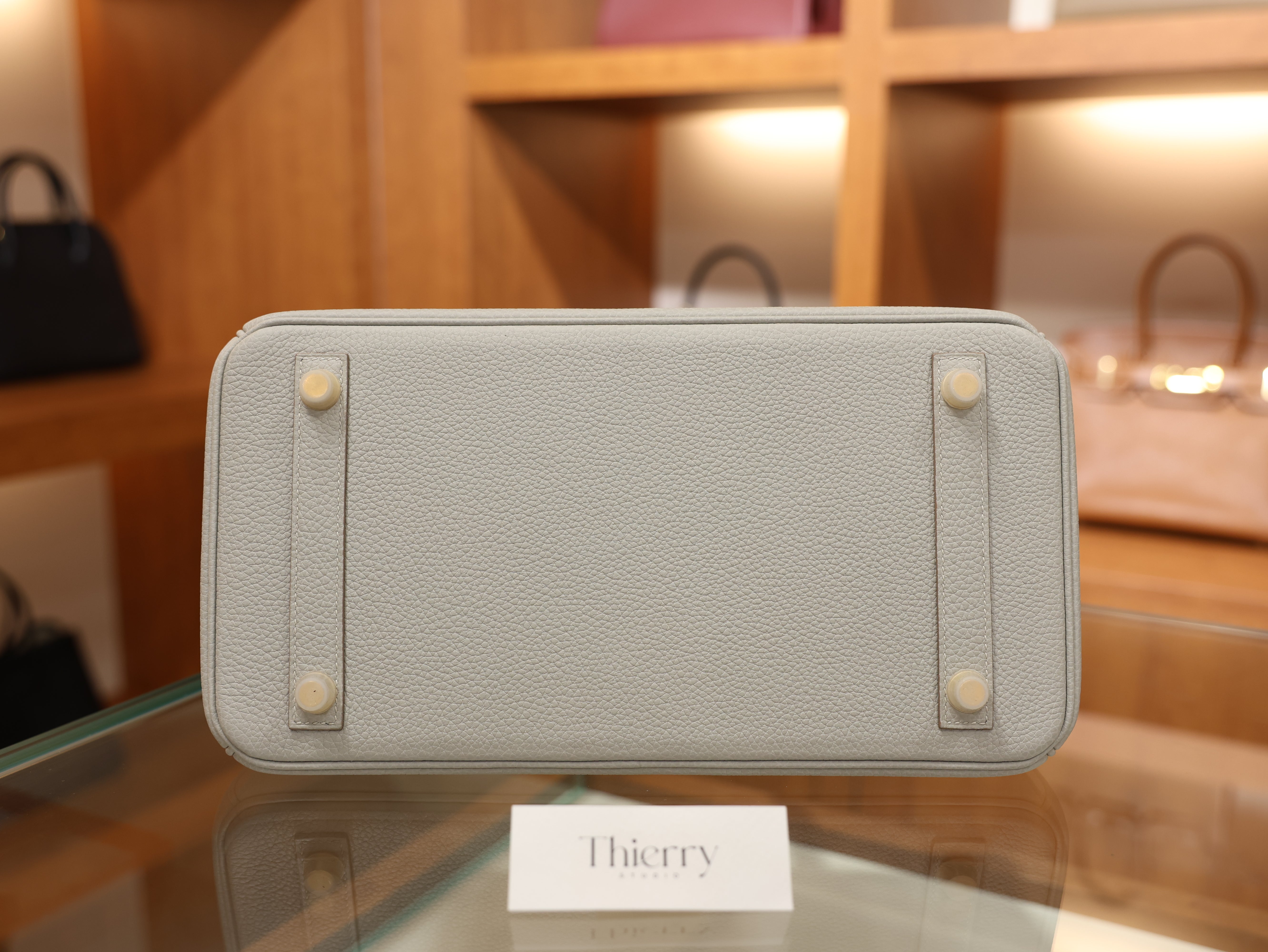 Birkin 30 togo gris perle GHW