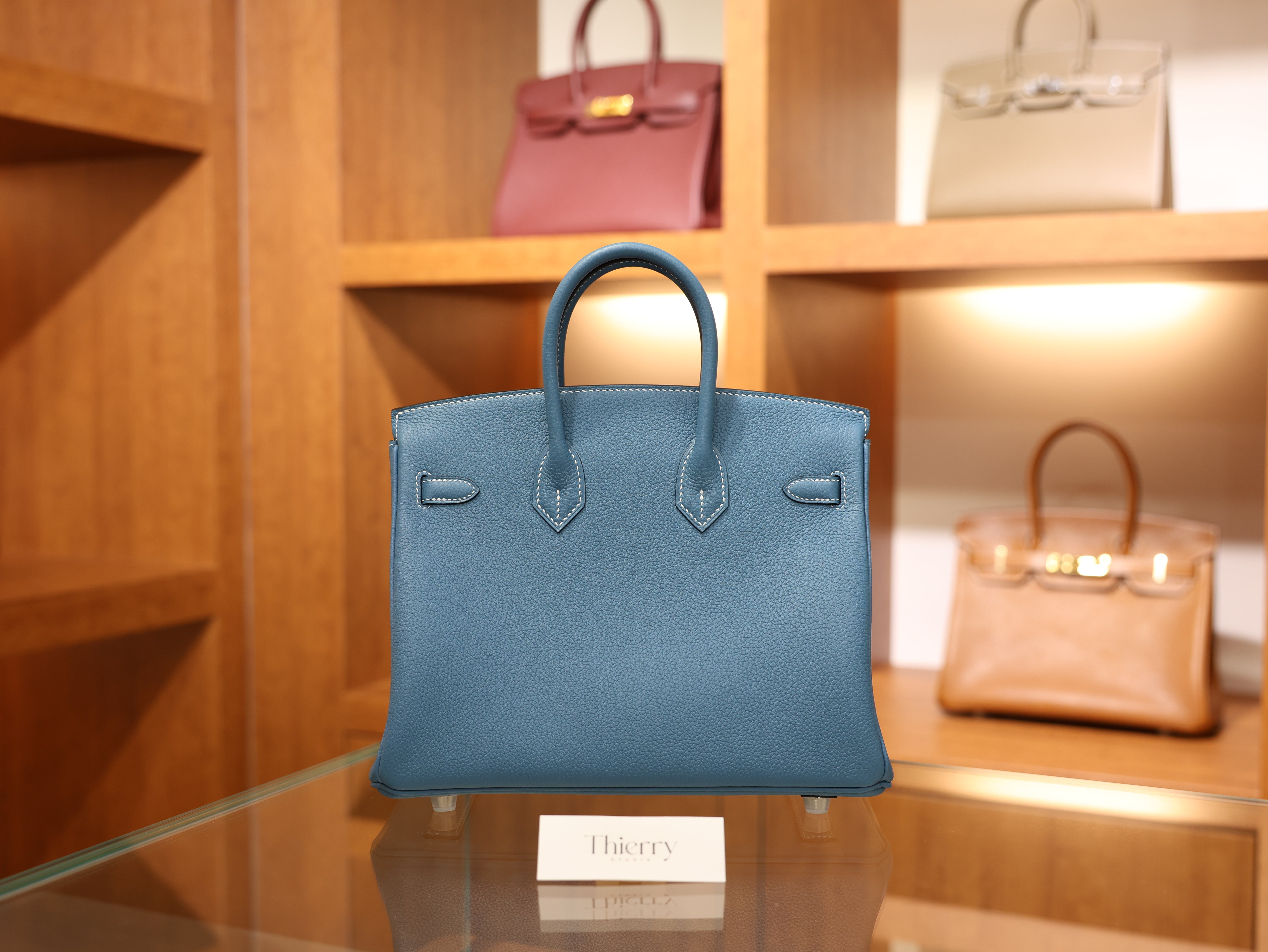 Birkin 25 togo blue jean PHW