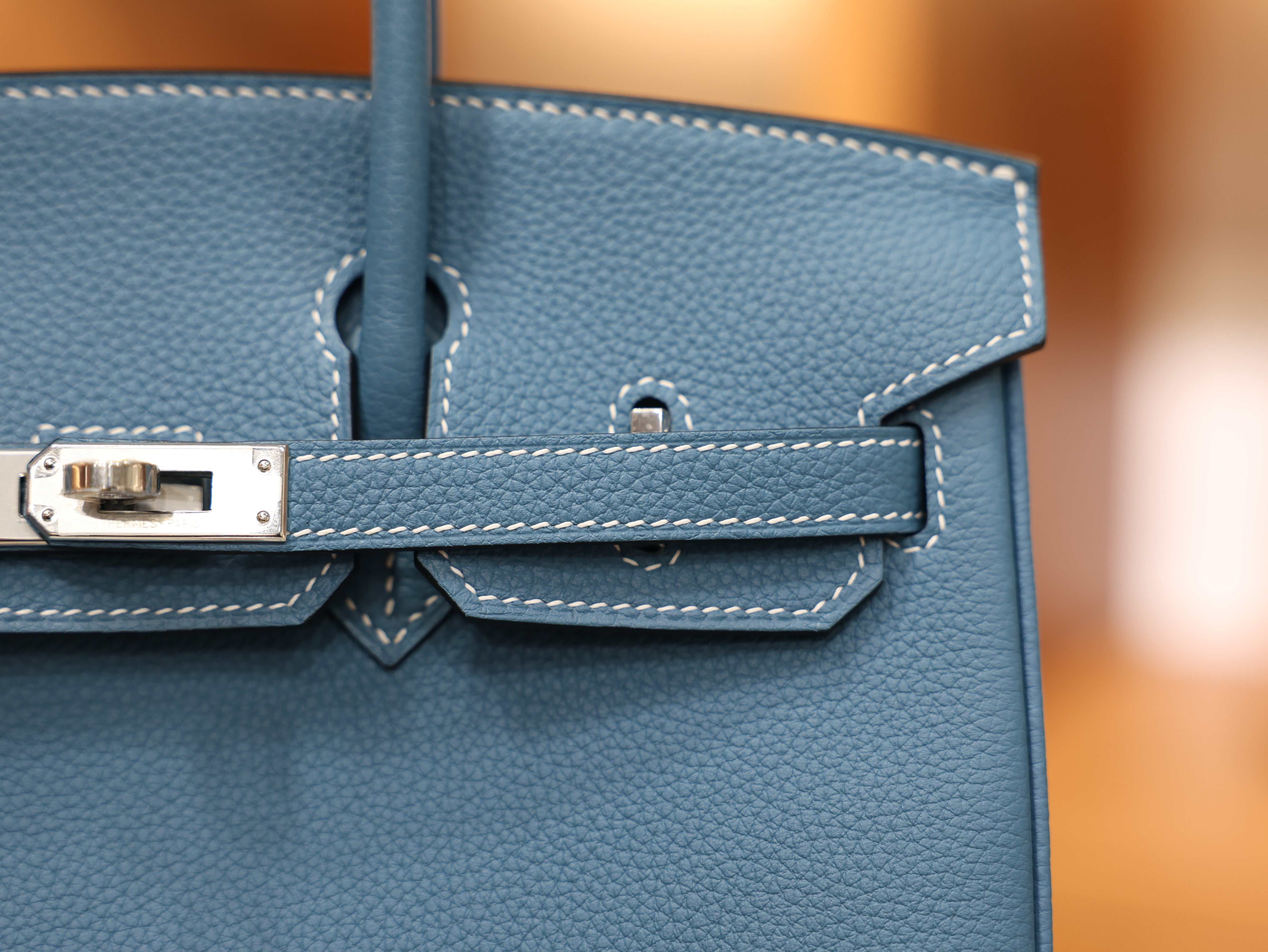 Birkin 25 togo blue jean PHW