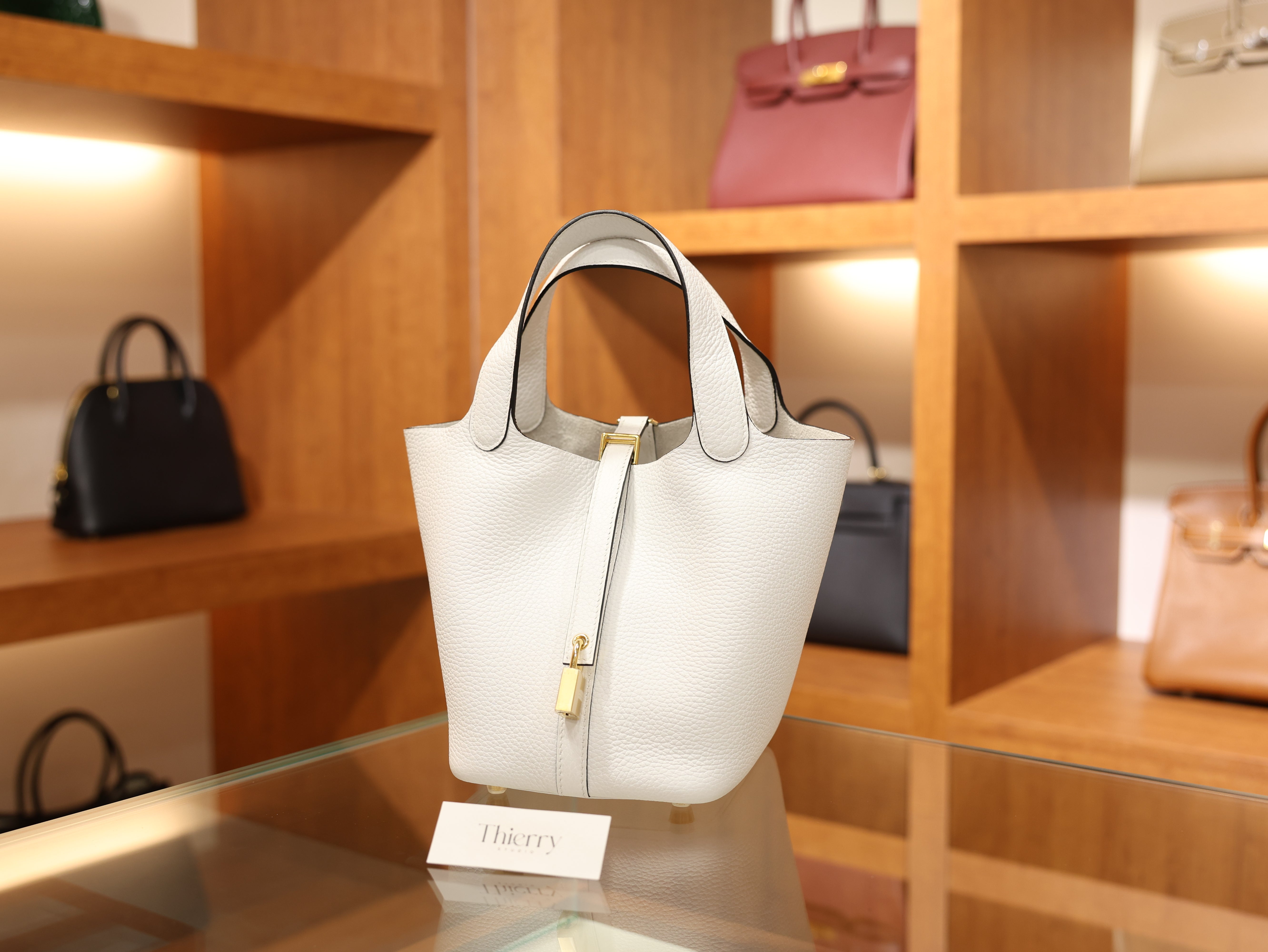 Picotin 18 clemence new white GHW