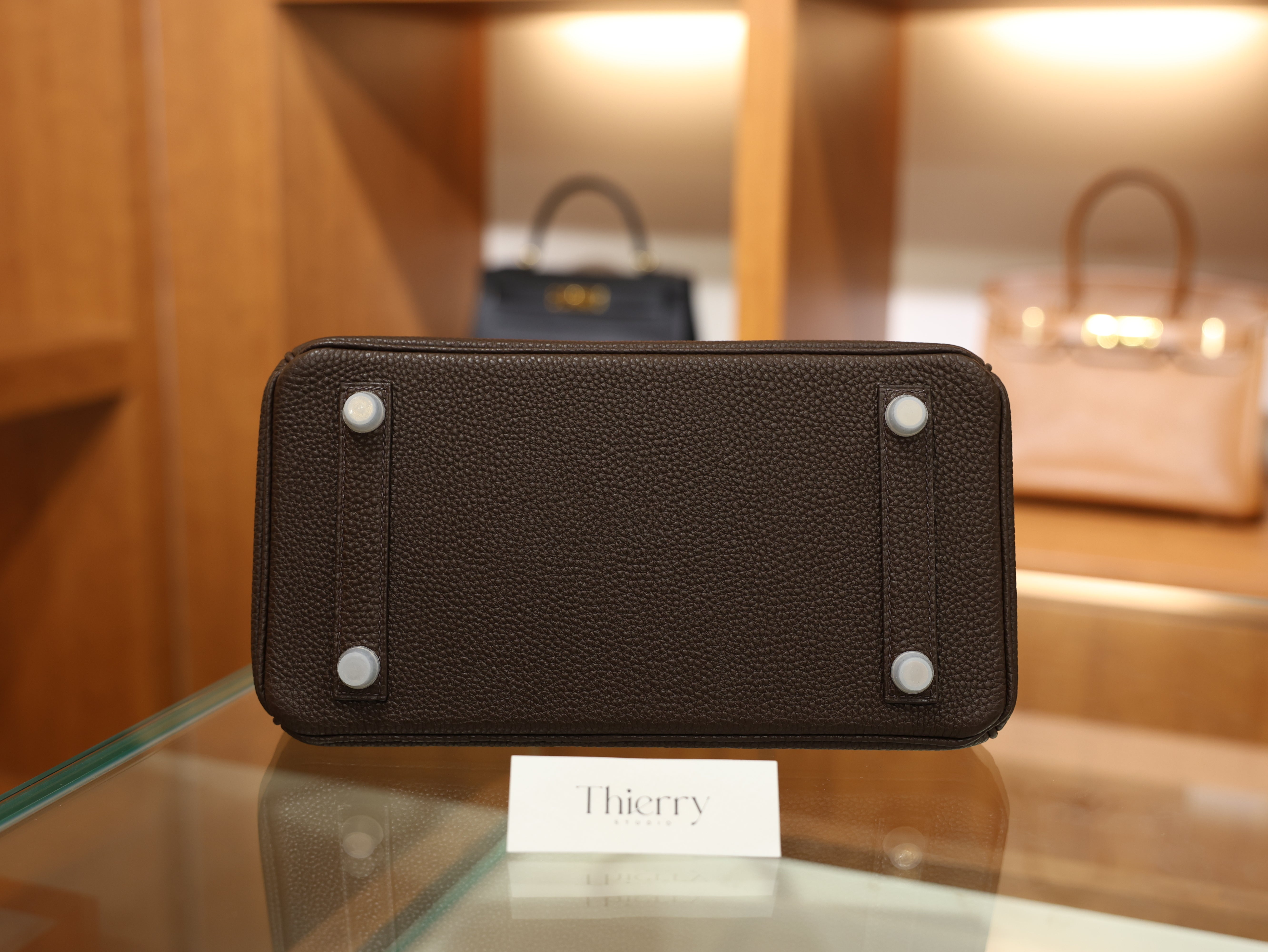 Birkin 25 togo touch chocolate PHW