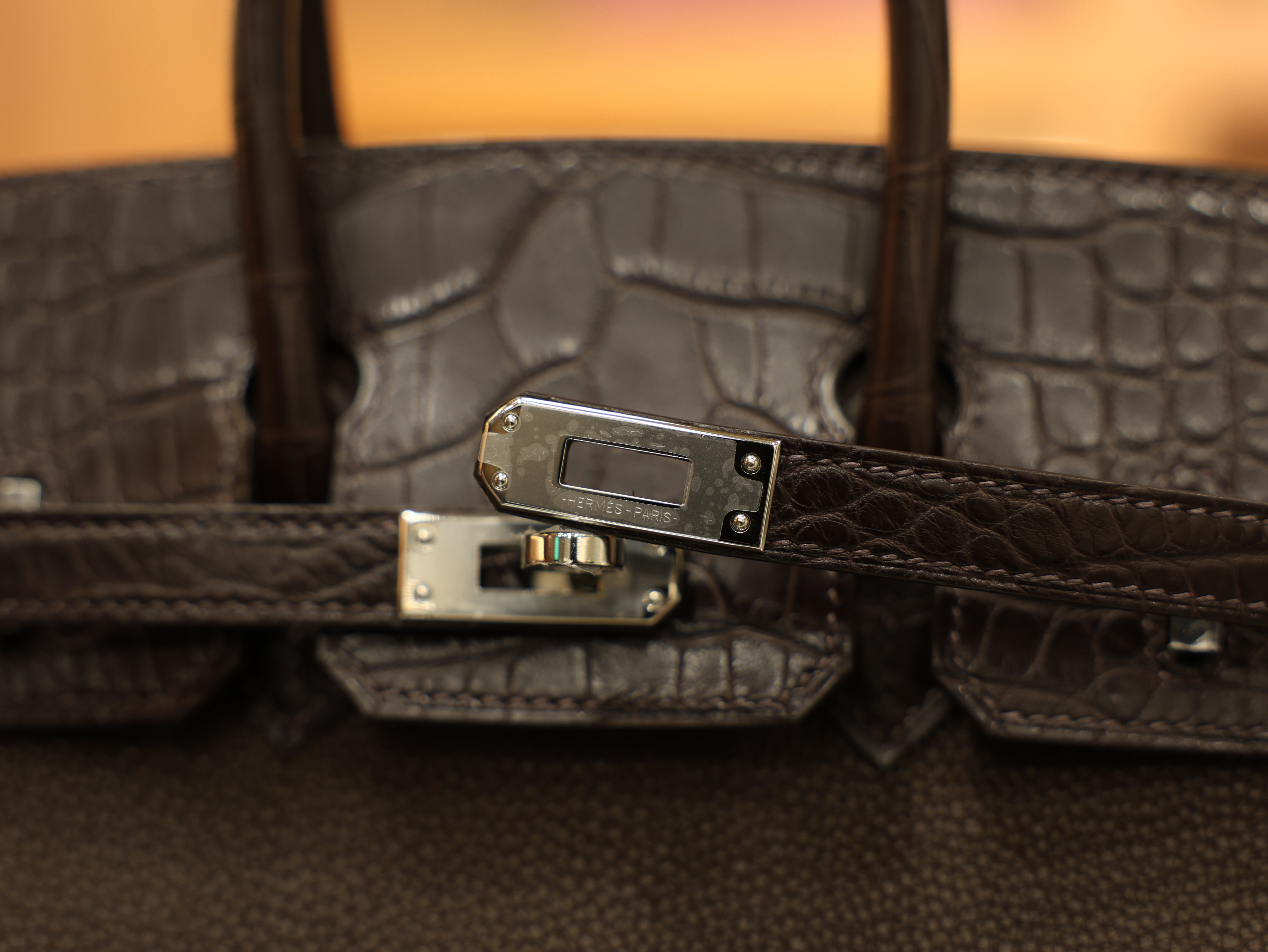 Birkin 25 togo touch chocolate PHW