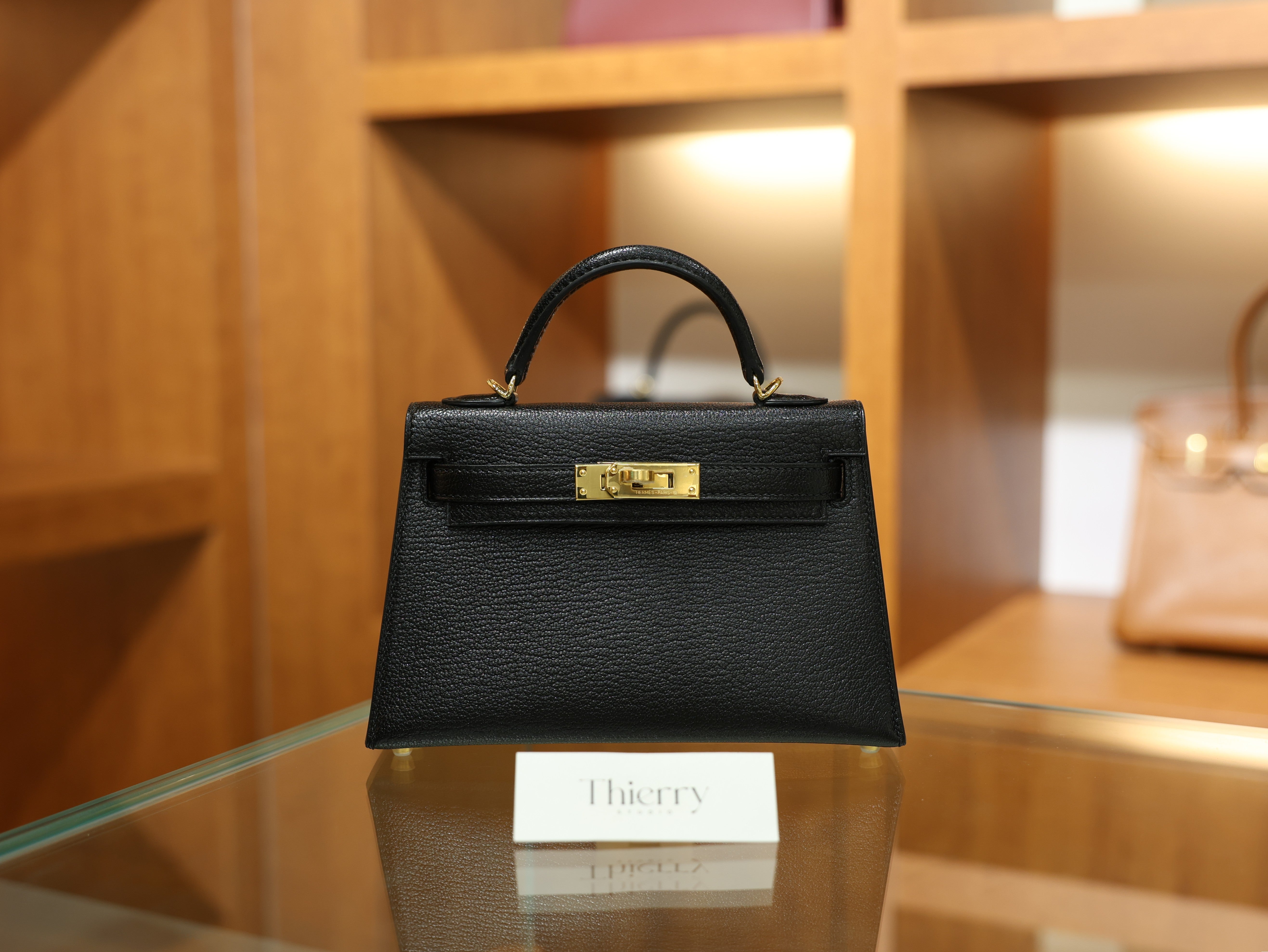 Kelly mini 2 chevre black GHW