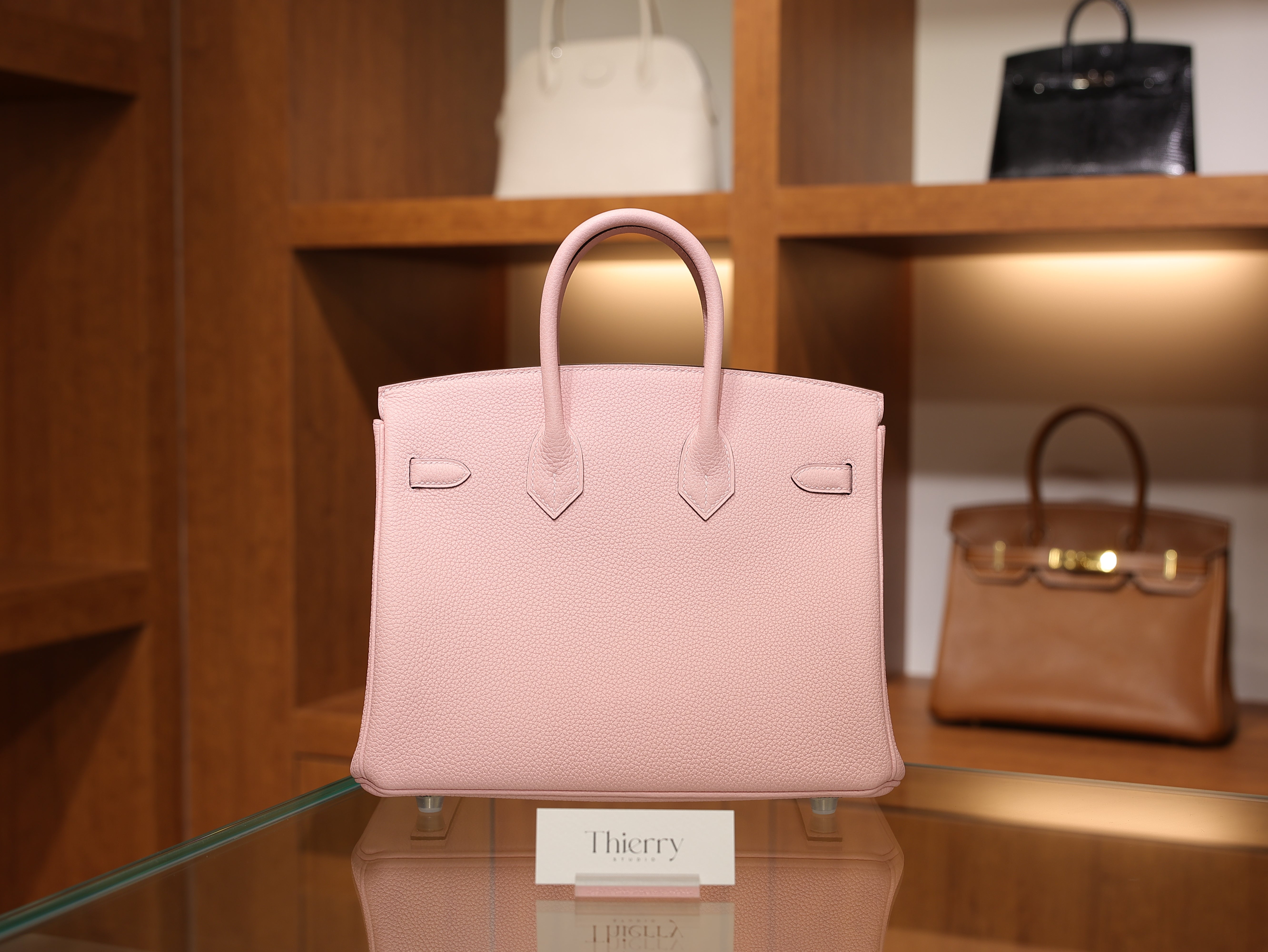 Birkin 25 togo rose sakura PHW