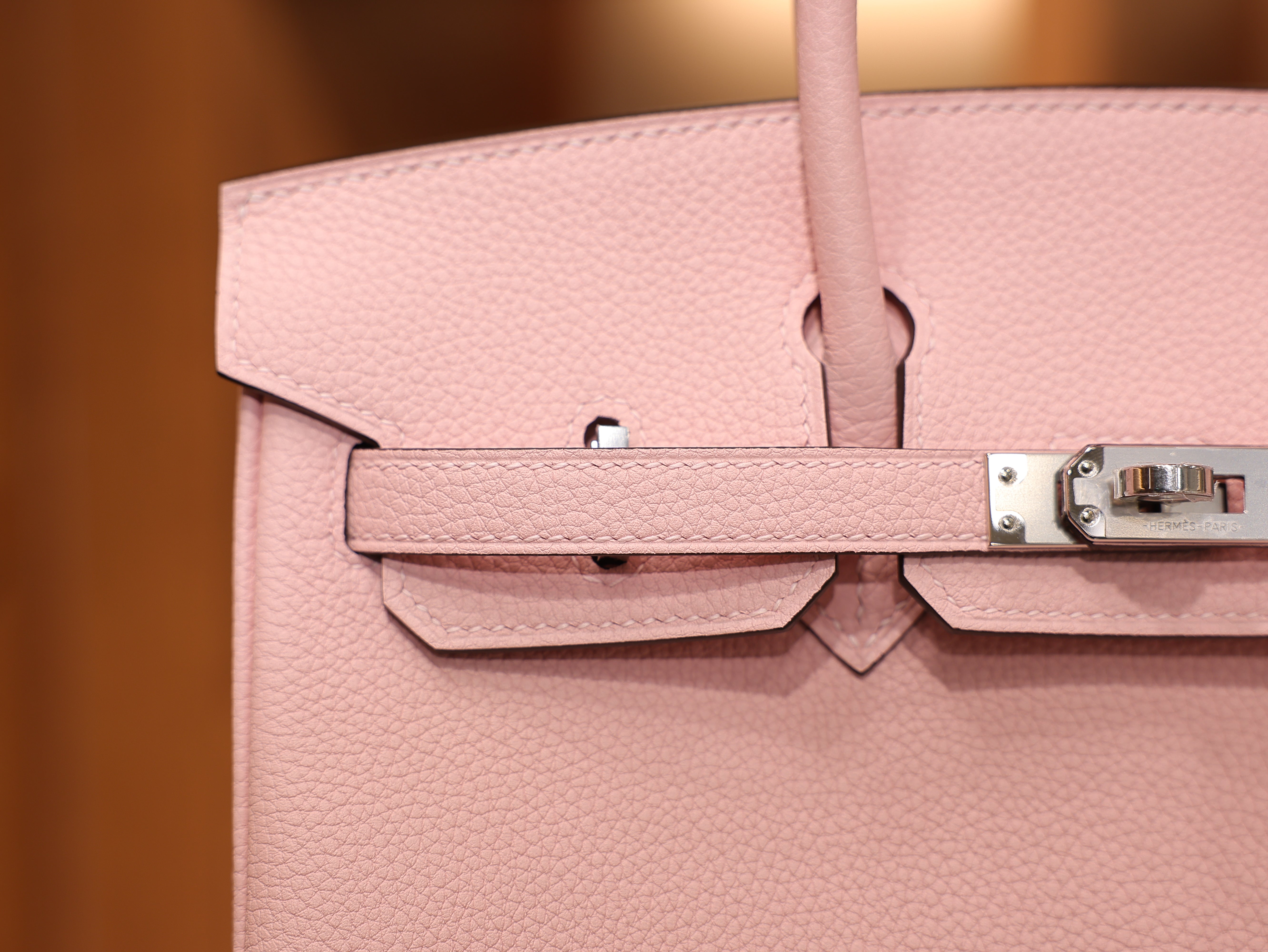 Birkin 25 togo rose sakura PHW