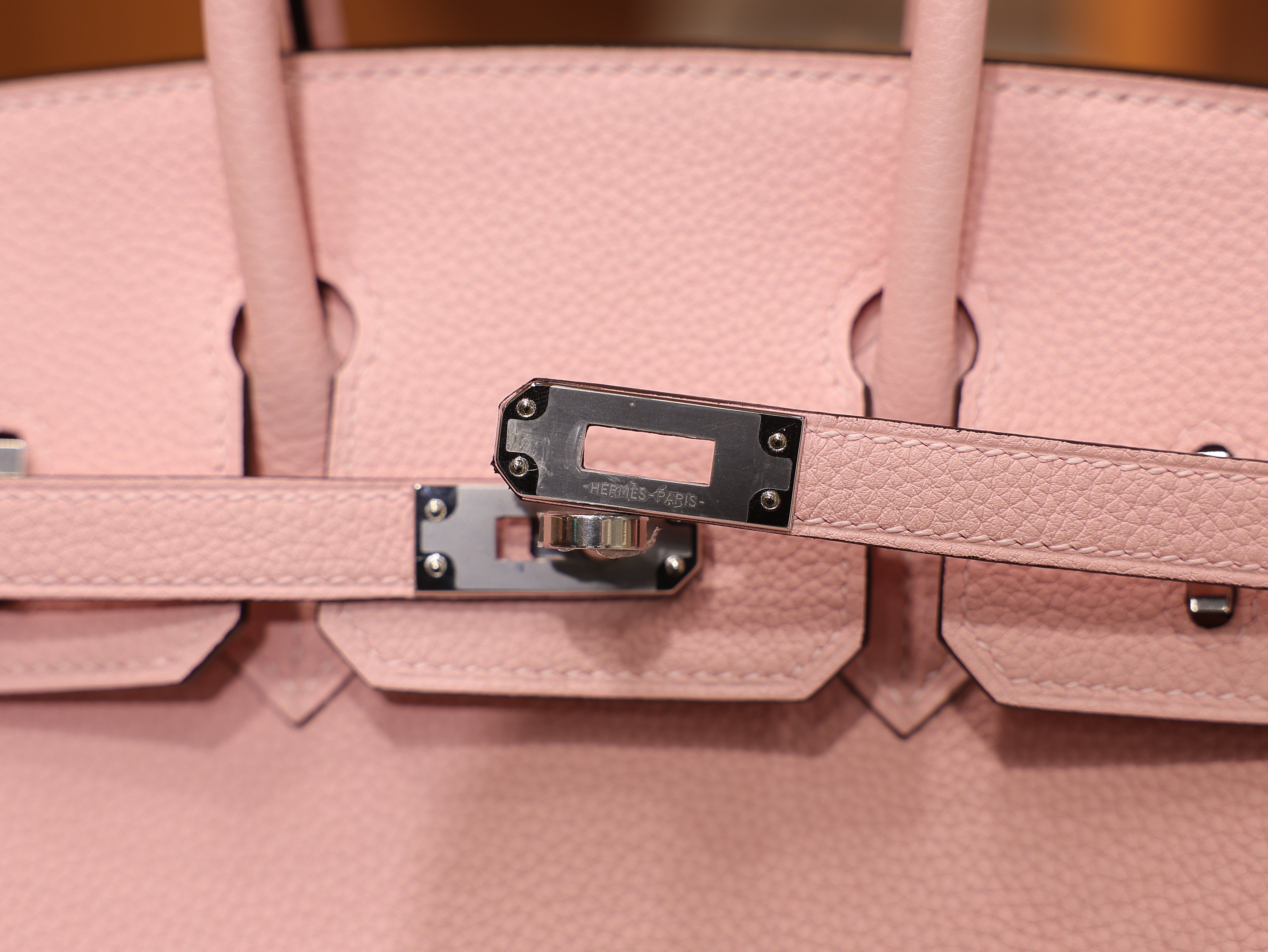 Birkin 25 togo rose sakura PHW