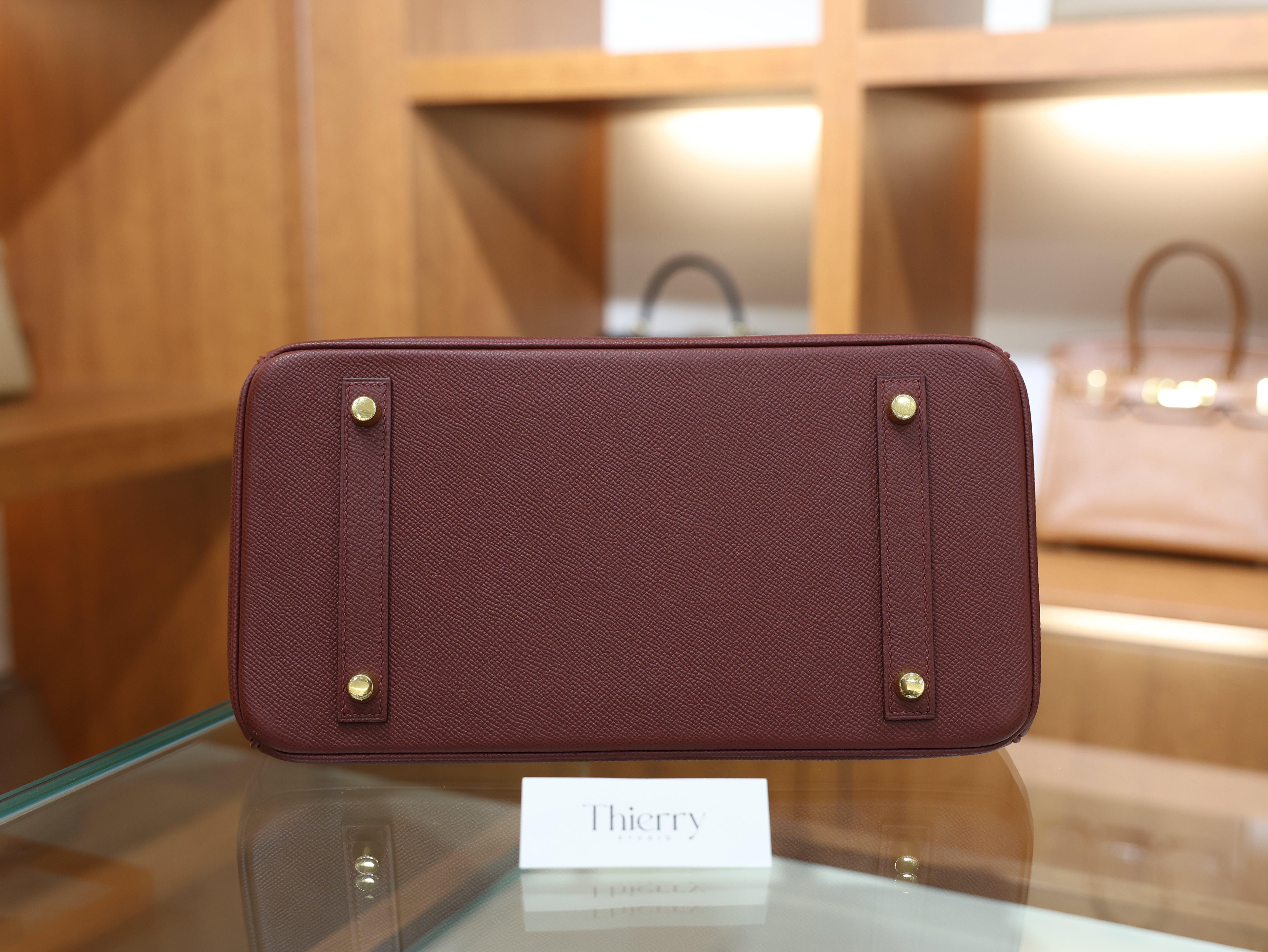 Birkin 30 epsom retourne rouge H GHW