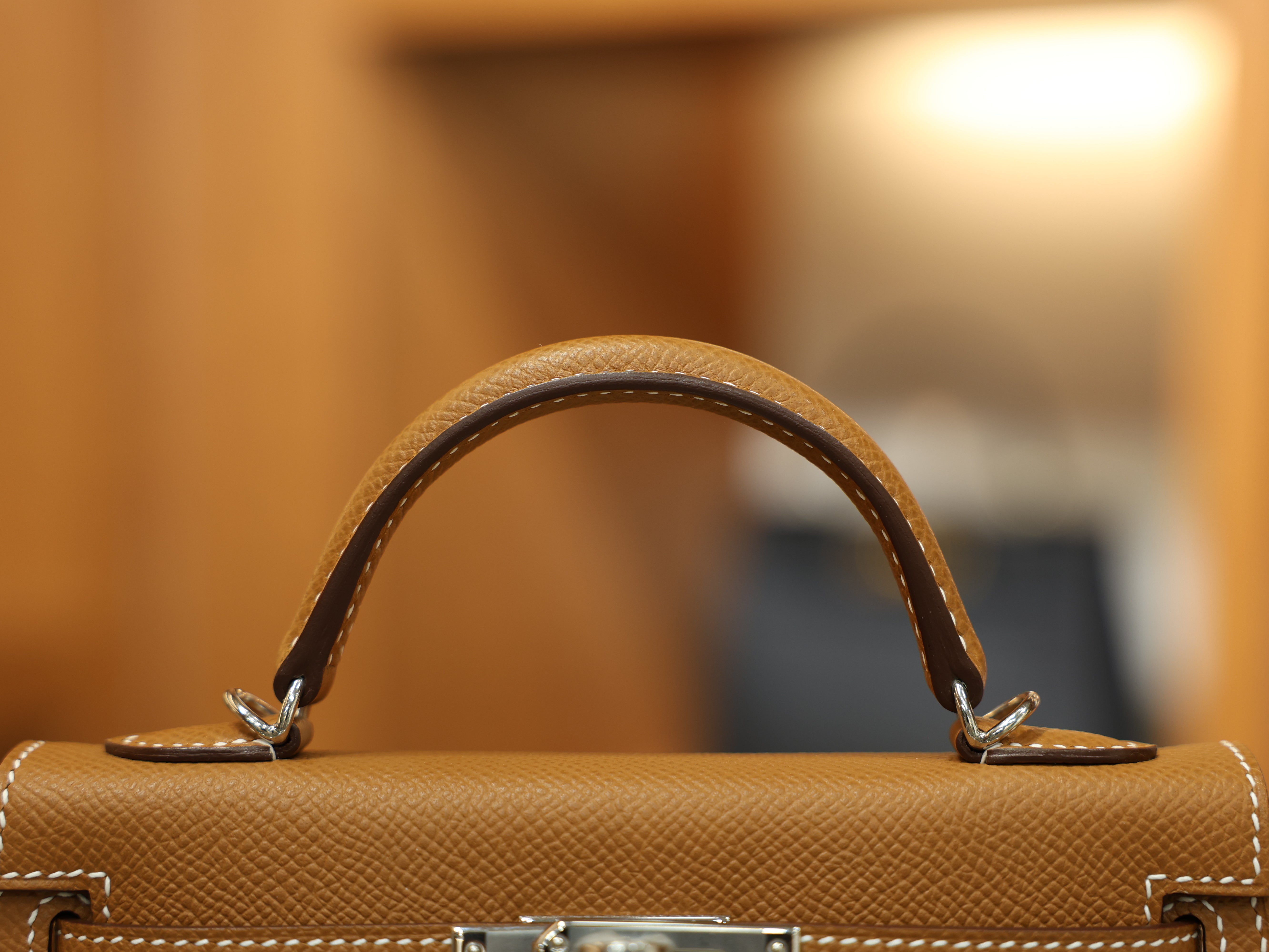 Kelly mini 2 epsom gold PHW