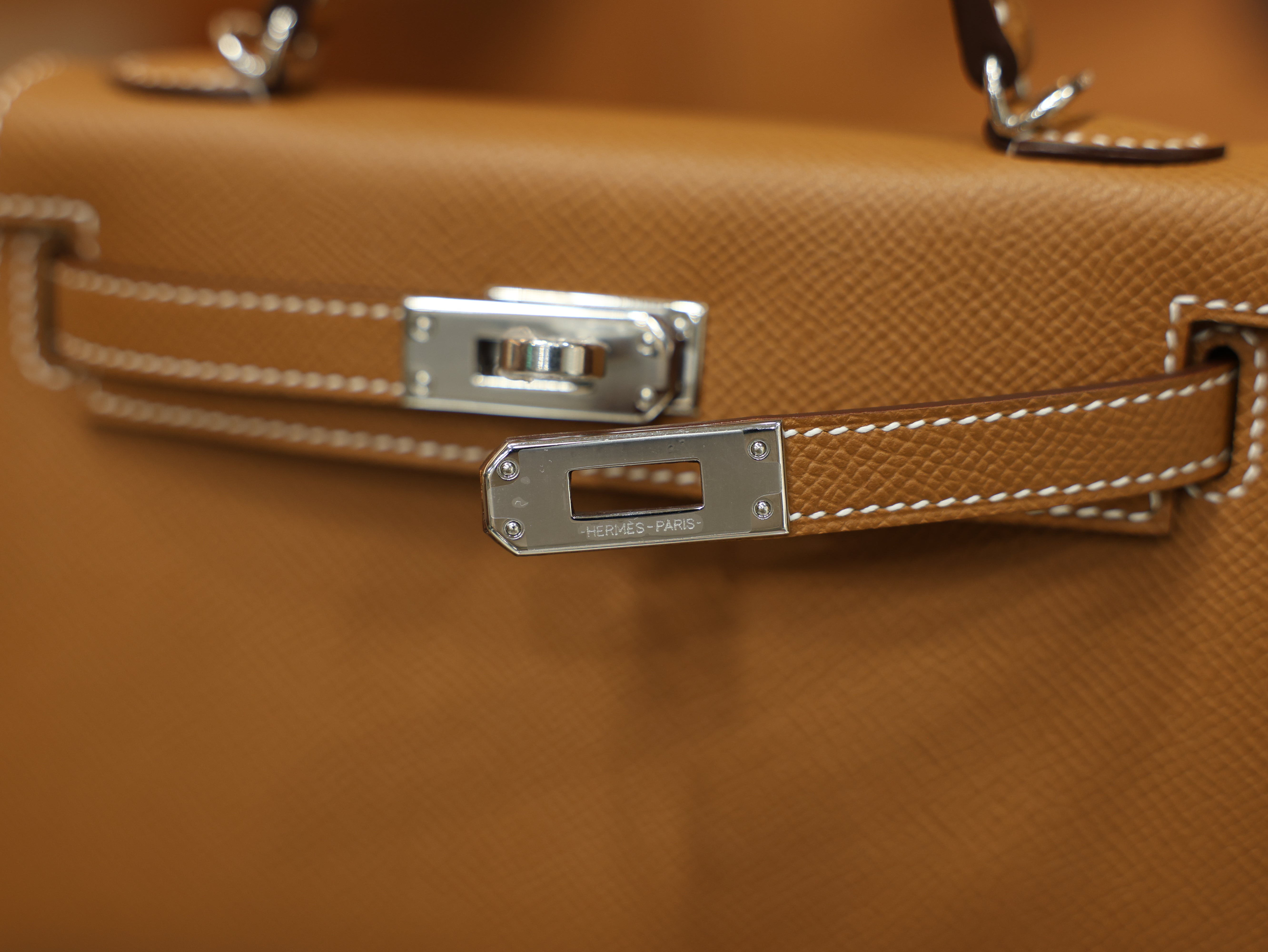 Kelly mini 2 epsom gold PHW