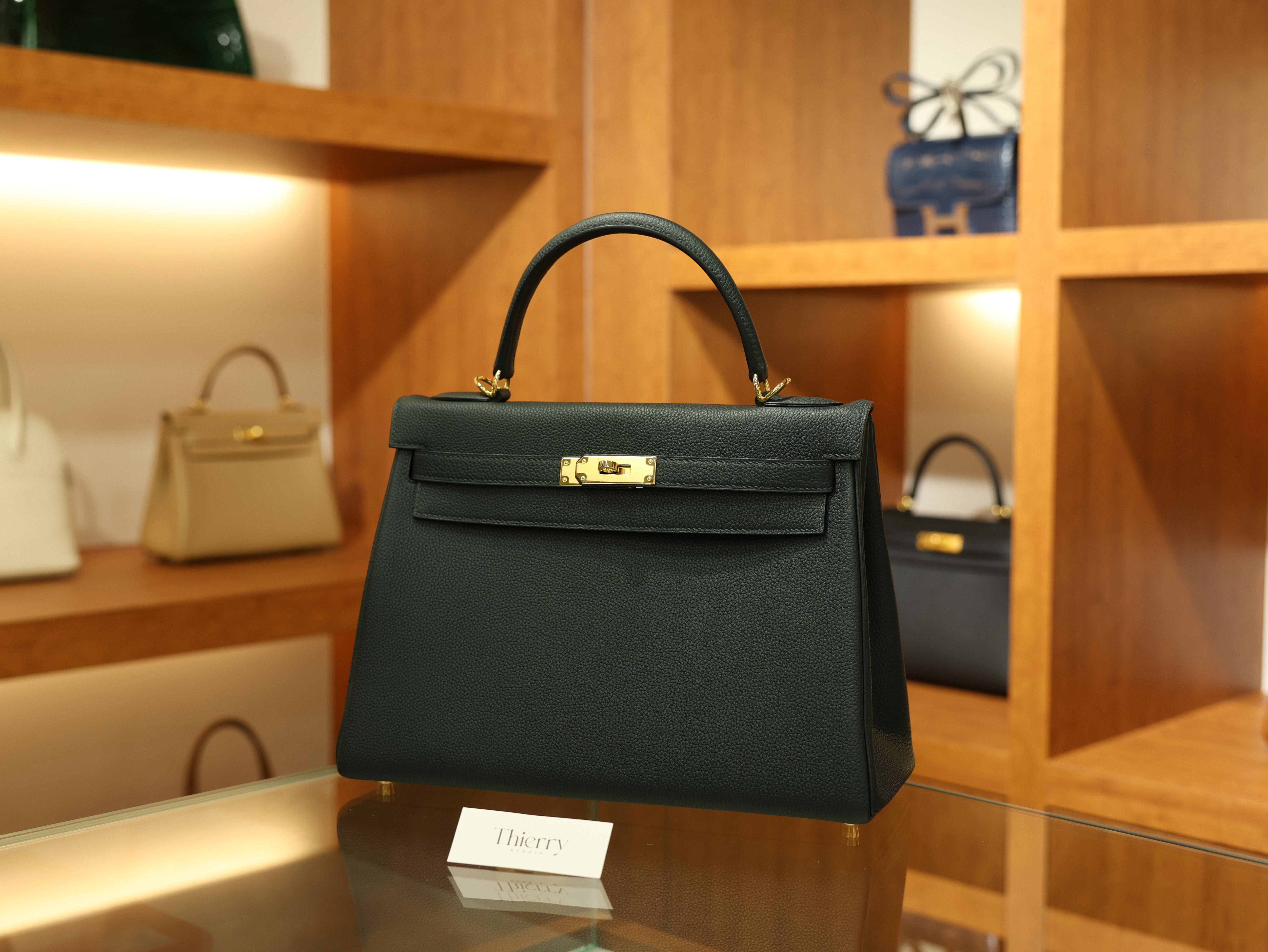 Kelly 32 togo vert cypress GHW