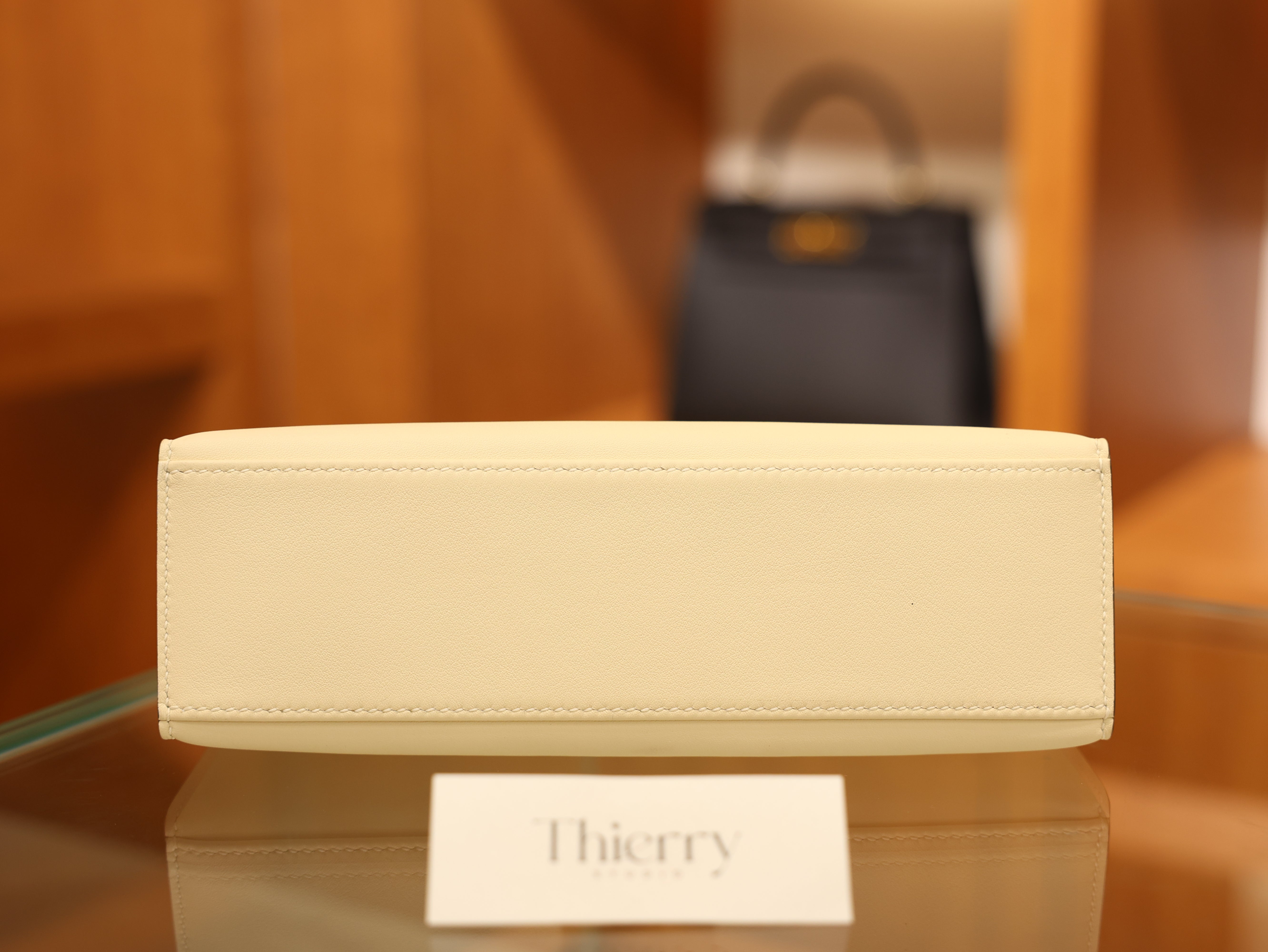 Kelly pochette swift nata GHW