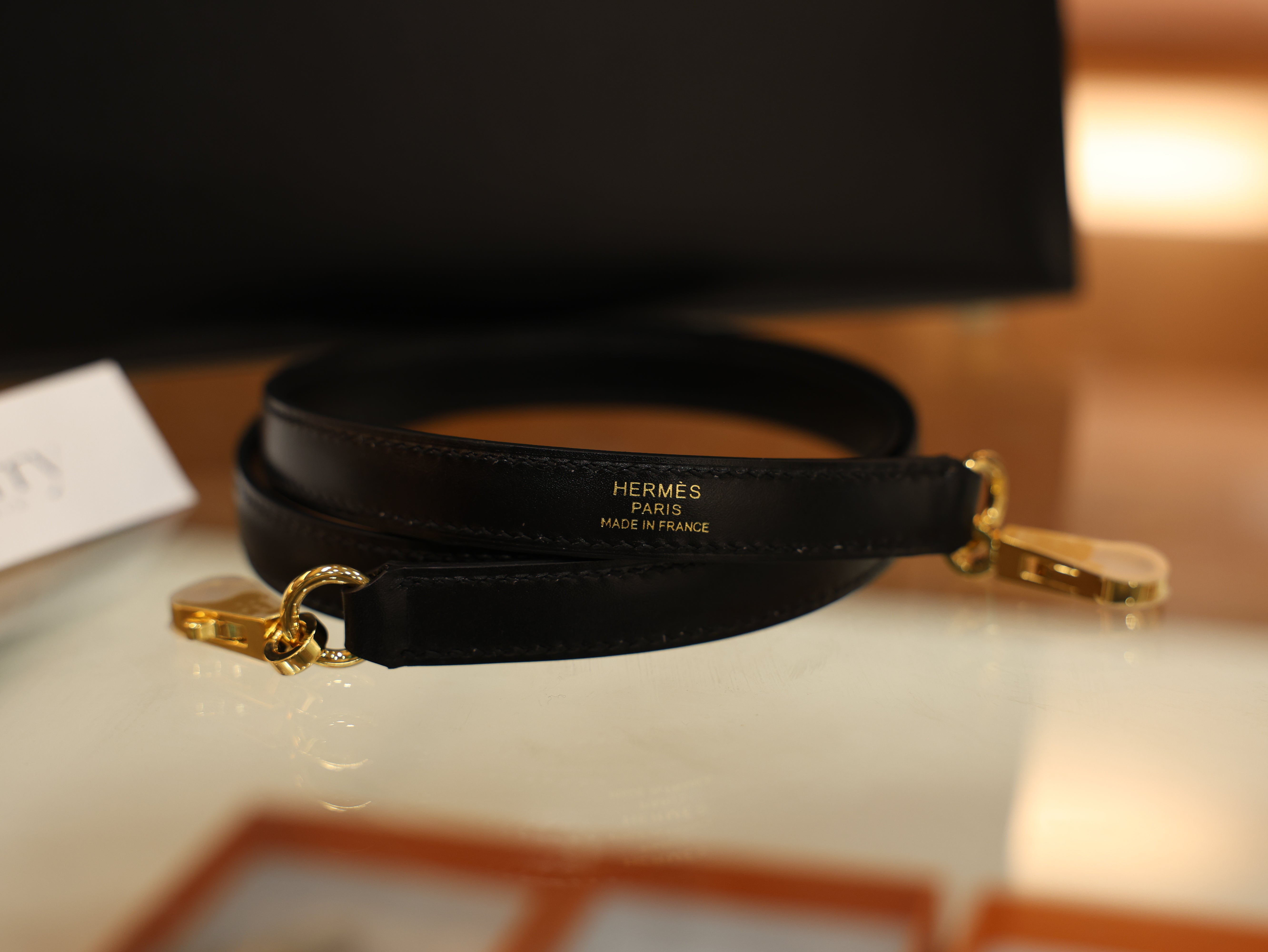 Kelly 28 box sellier black GHW