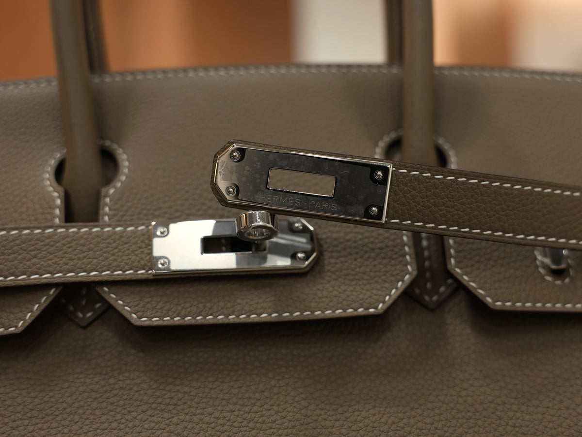 Birkin 30 togo etoupe PHW