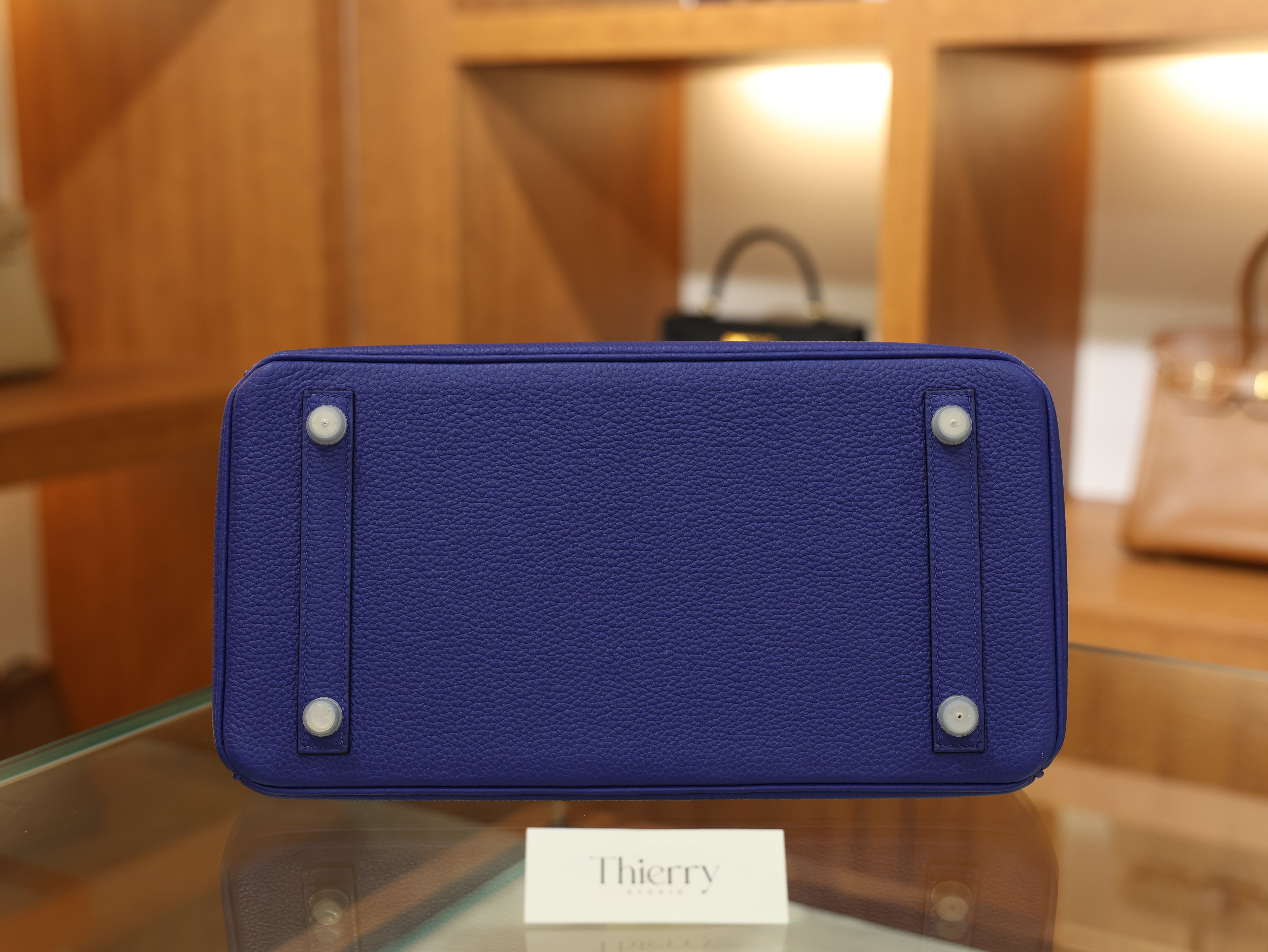 Birkin 30 togo blue electric PHW