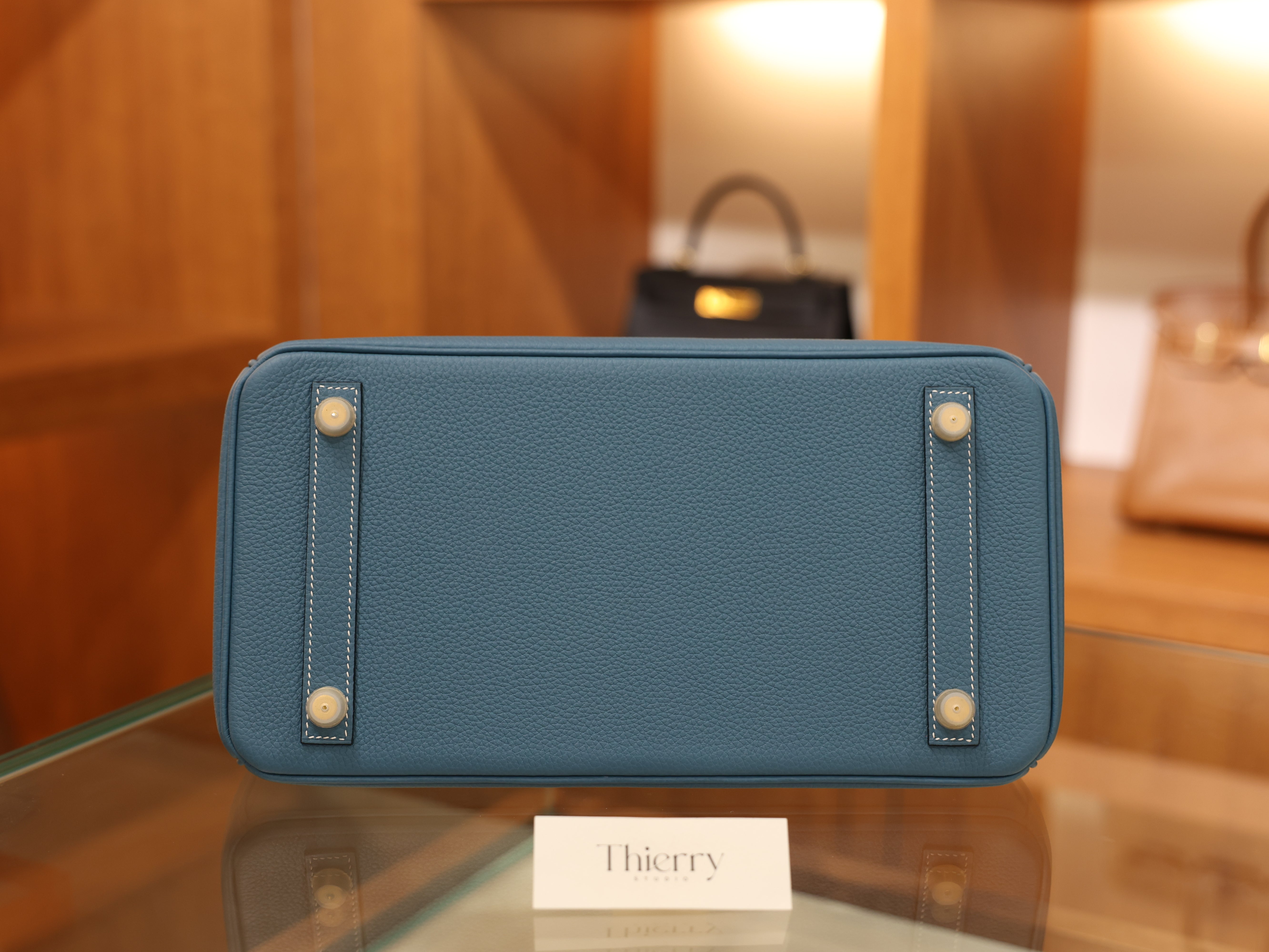 Birkin 30 togo blue jean GHW