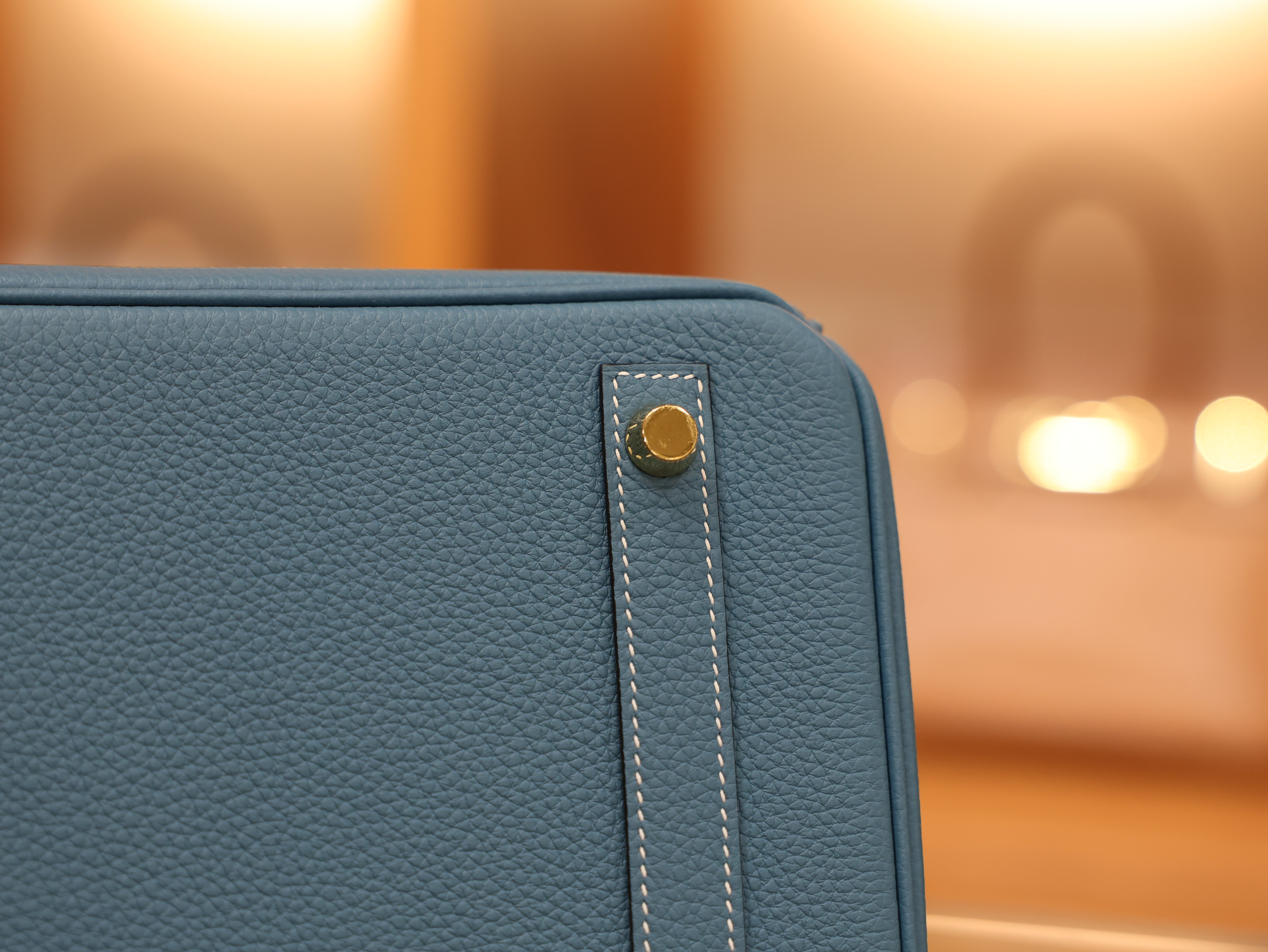 Birkin 30 togo blue jean GHW