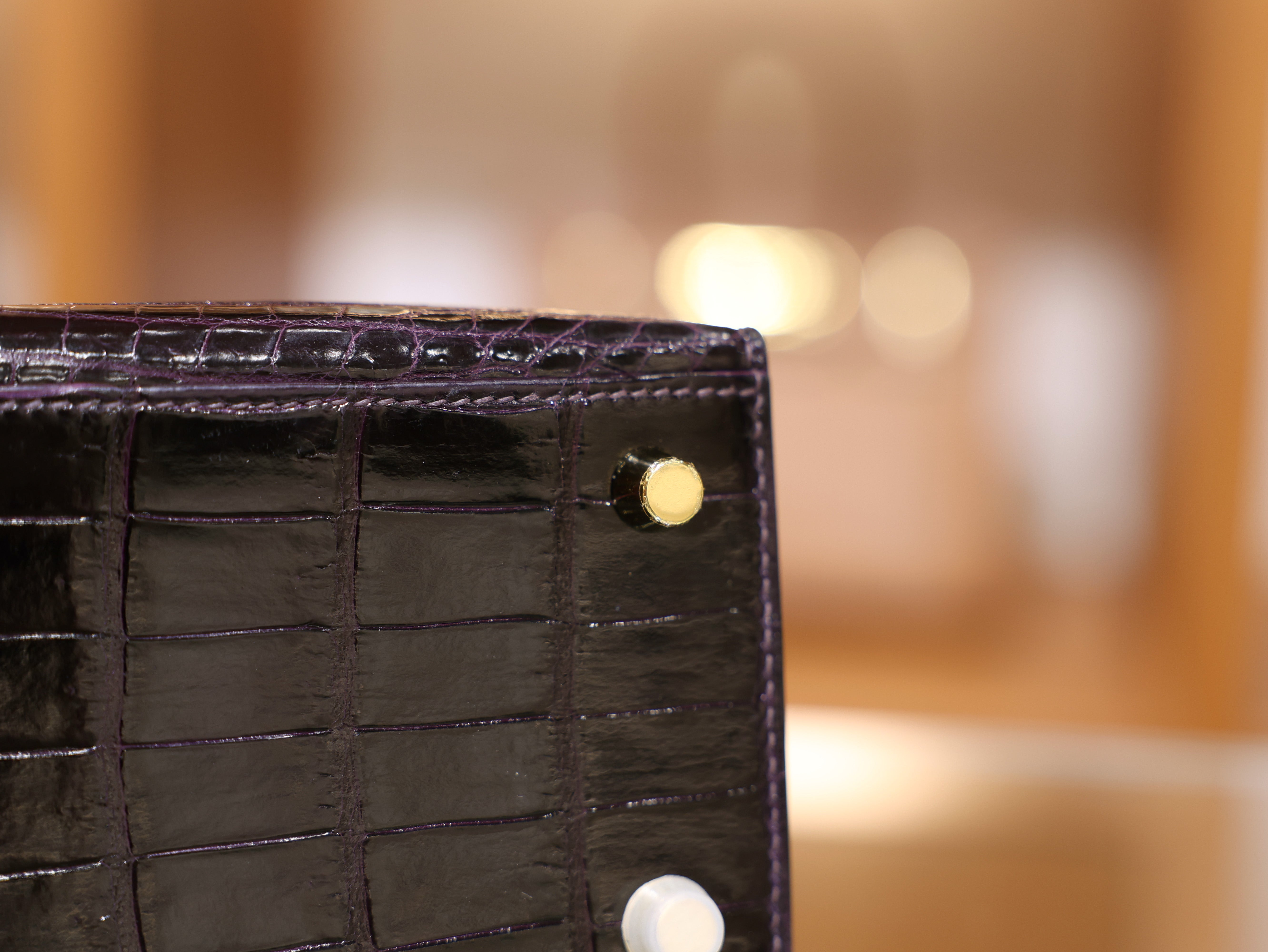 Kelly 25 shiny niloticus aubergine