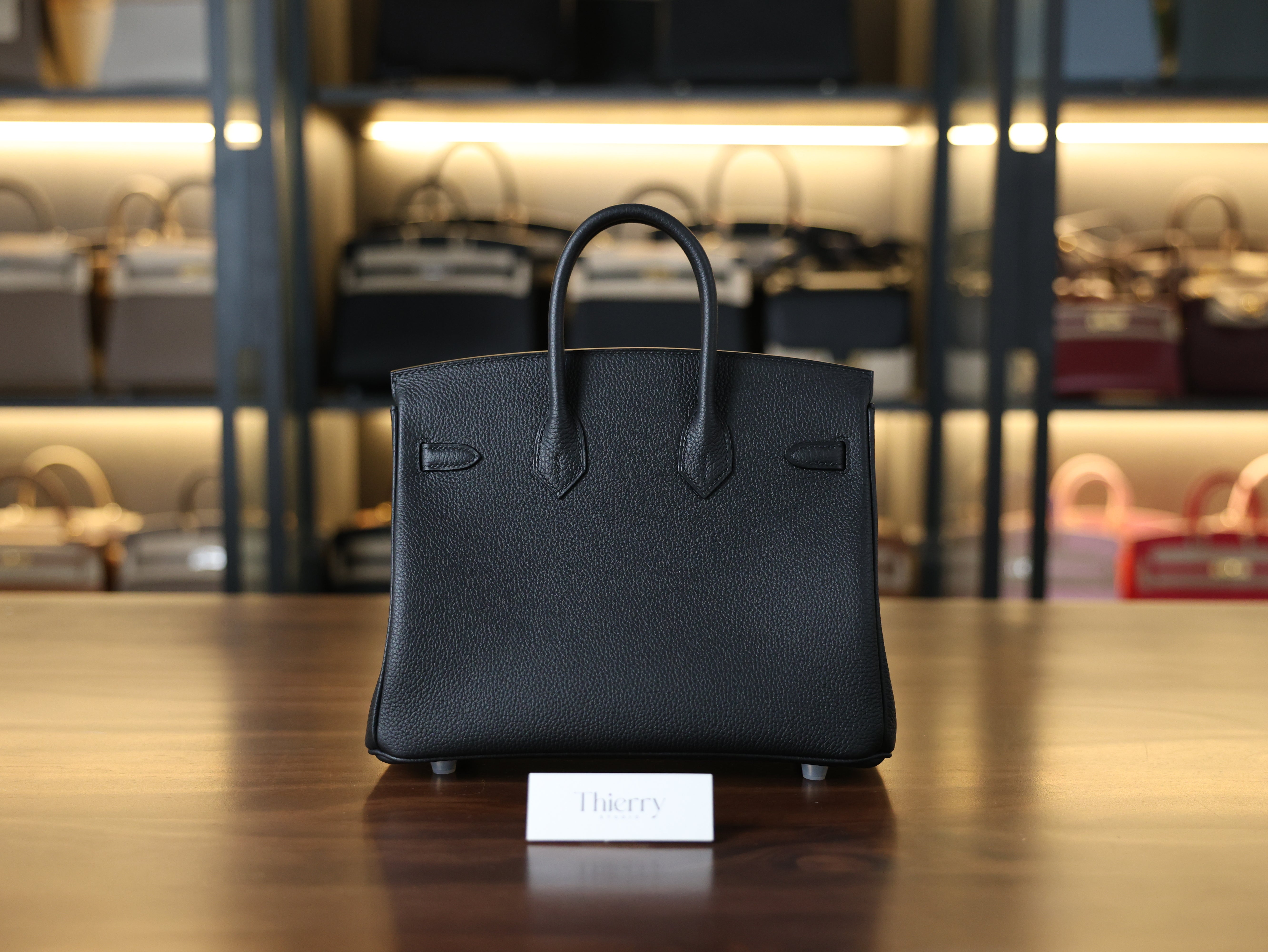 Birkin 25 togo black PHW