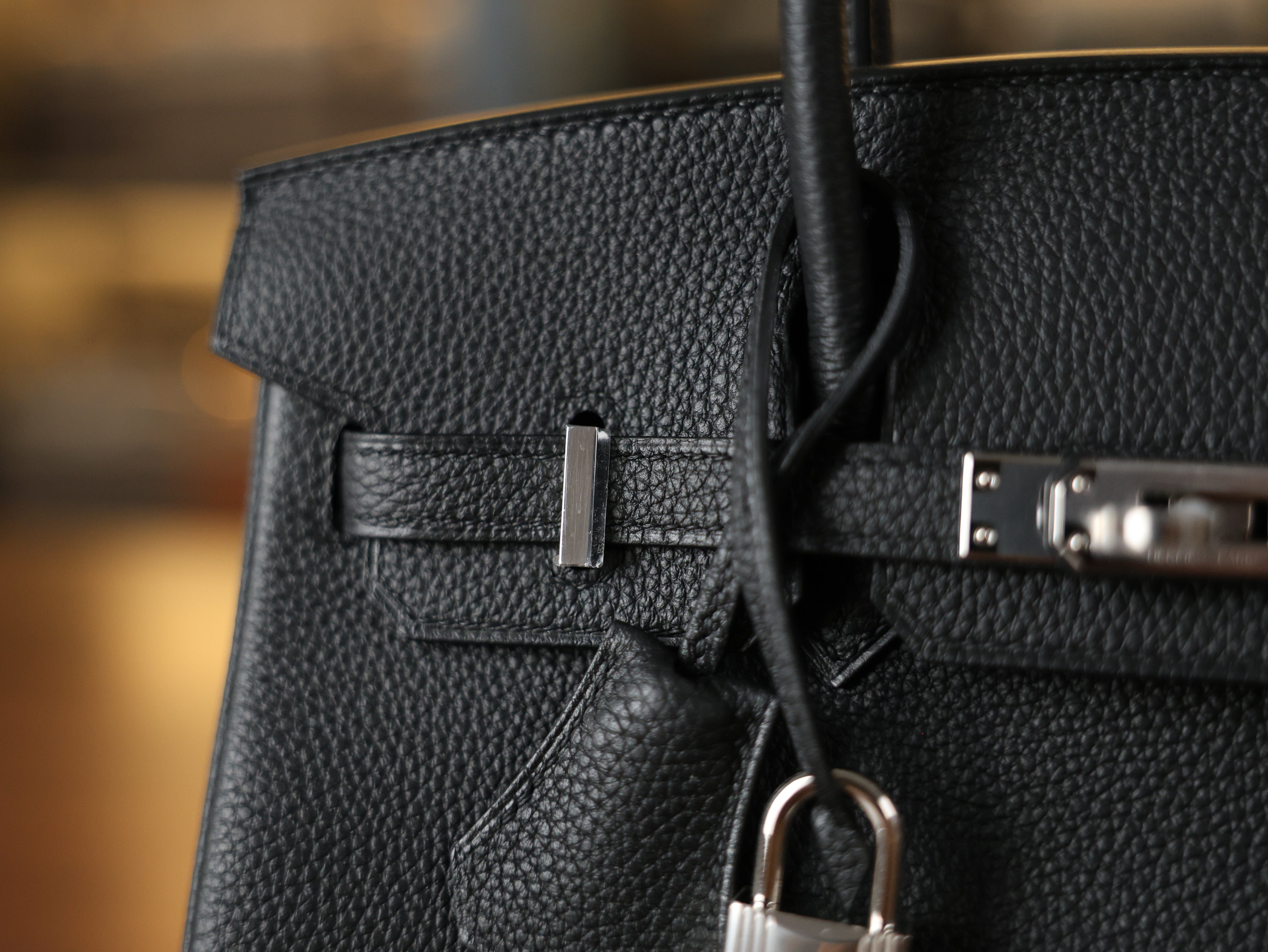 Birkin 25 togo black PHW