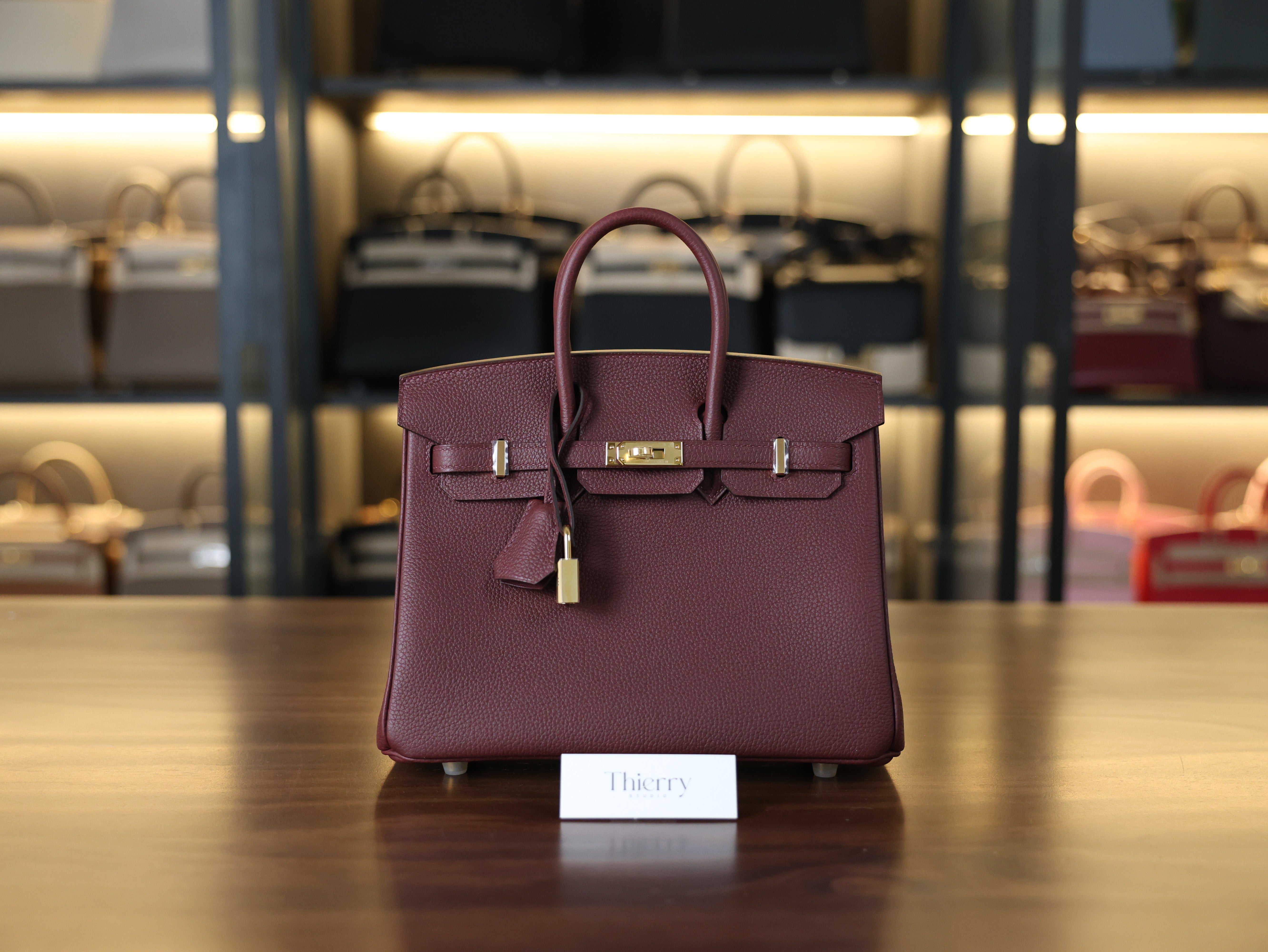 Birkin 25 togo rouge H GHW