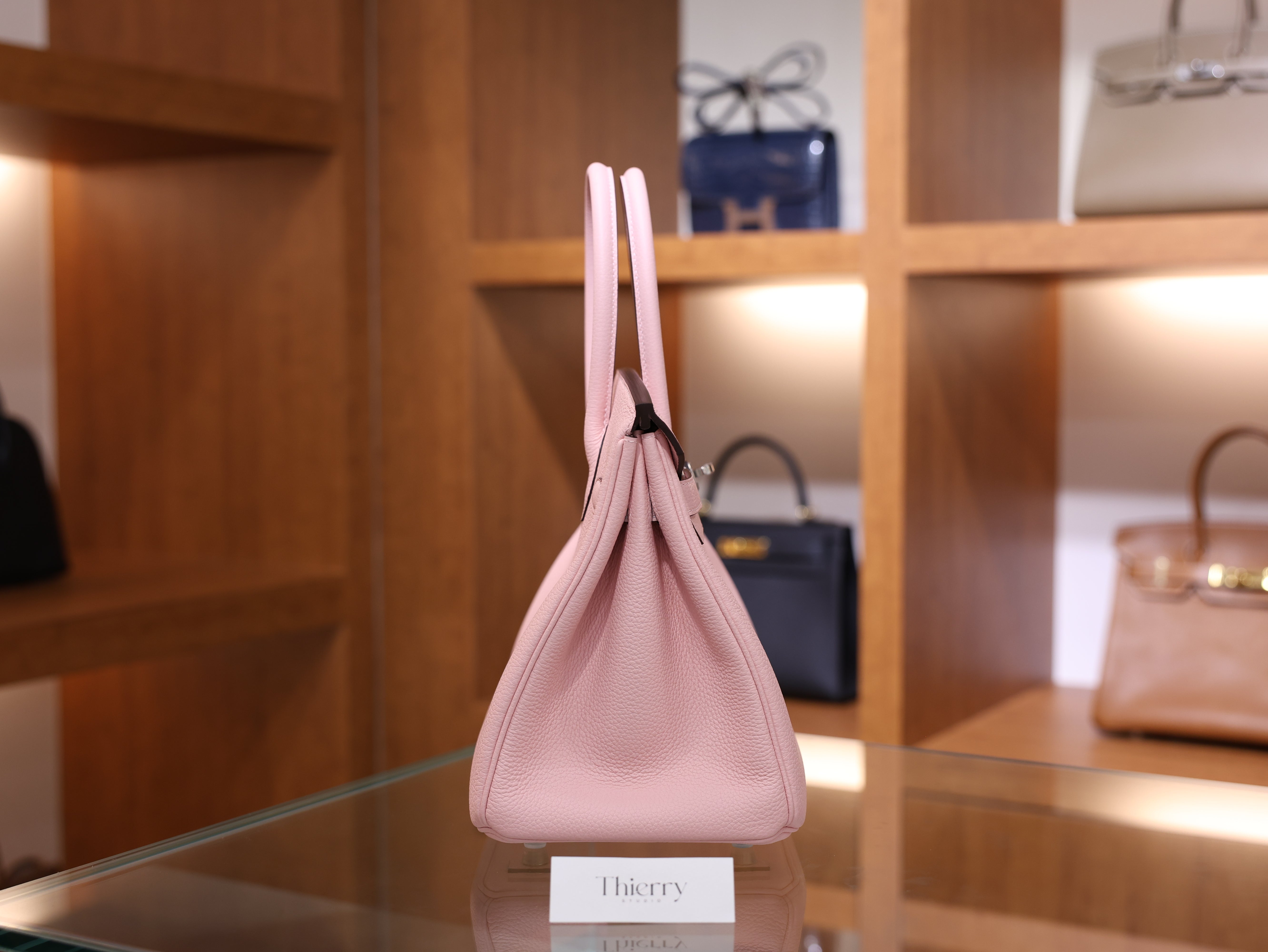 Birkin 30 togo rose sakura PHW