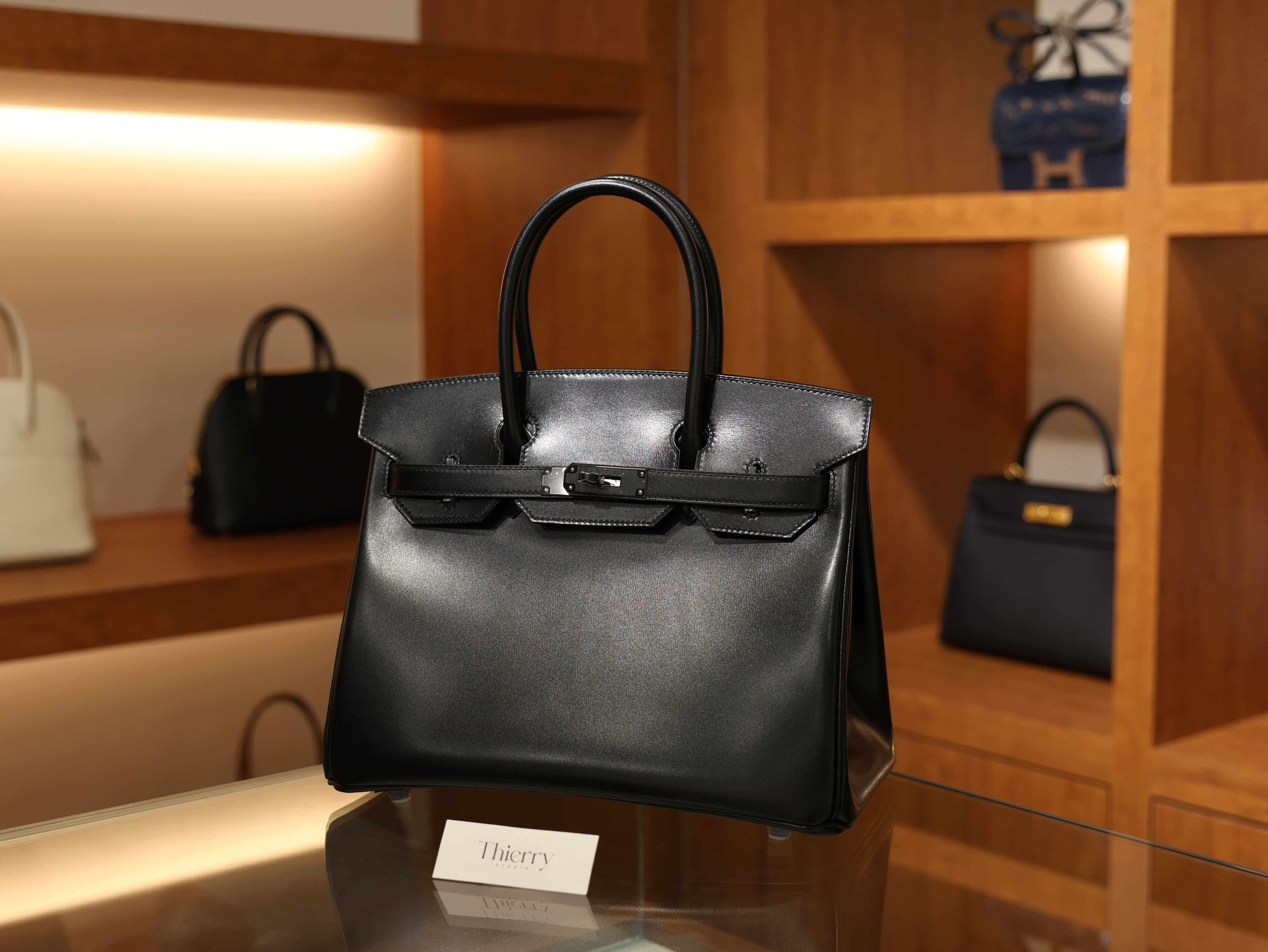 Birkin 30 retourne So black