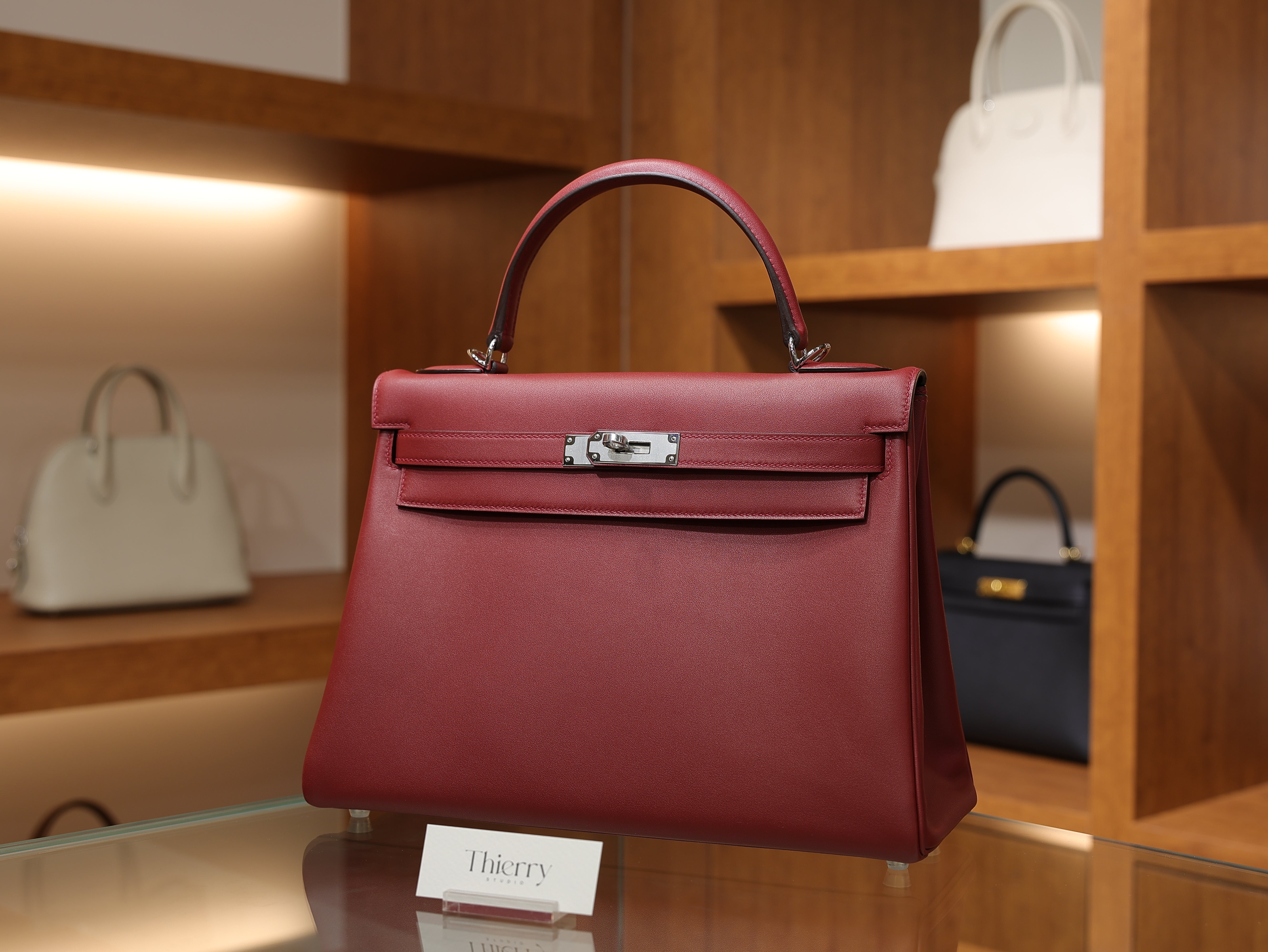 Kelly 32 swift rouge grenat PHW