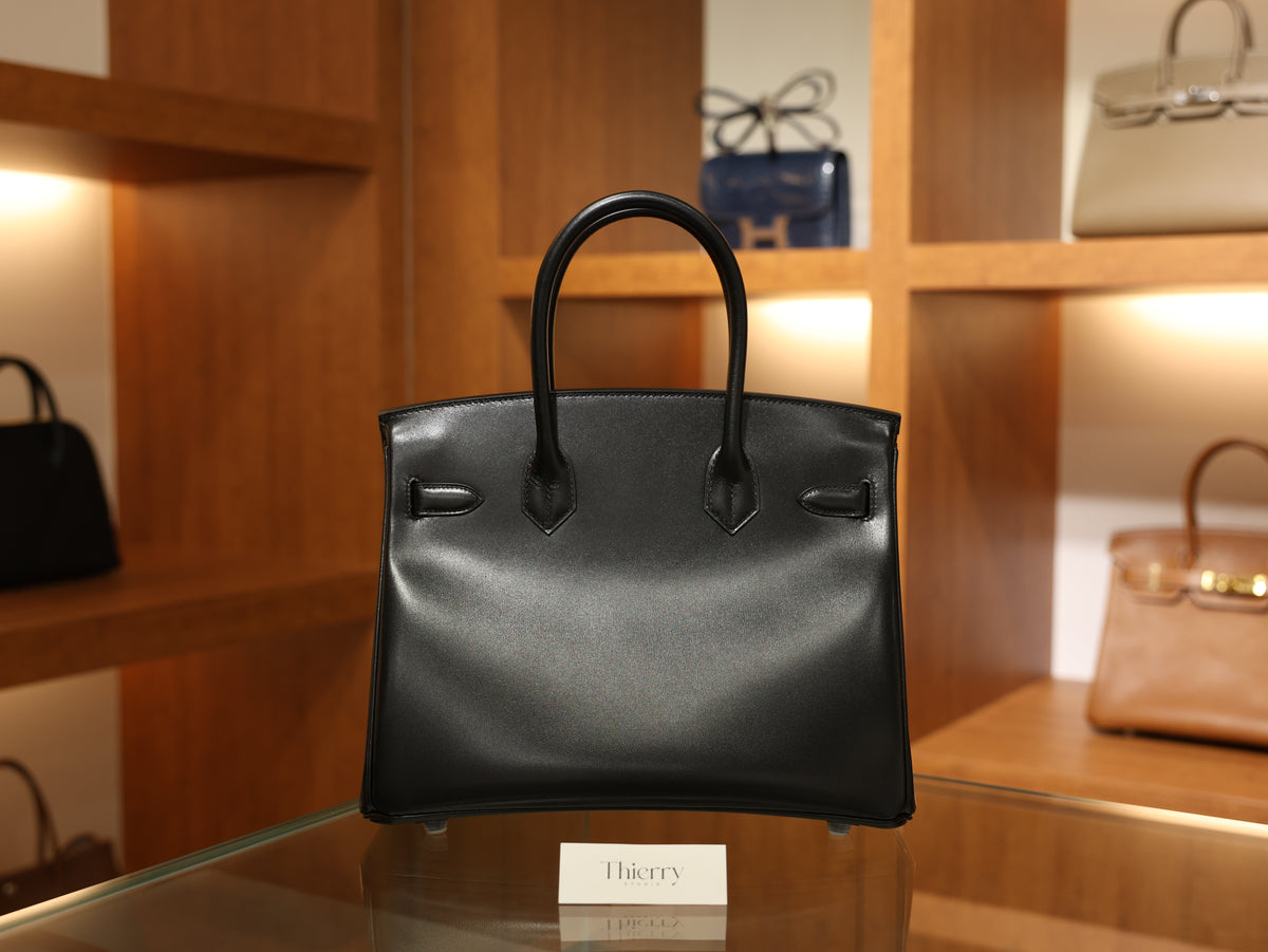 Birkin 30 retourne So black