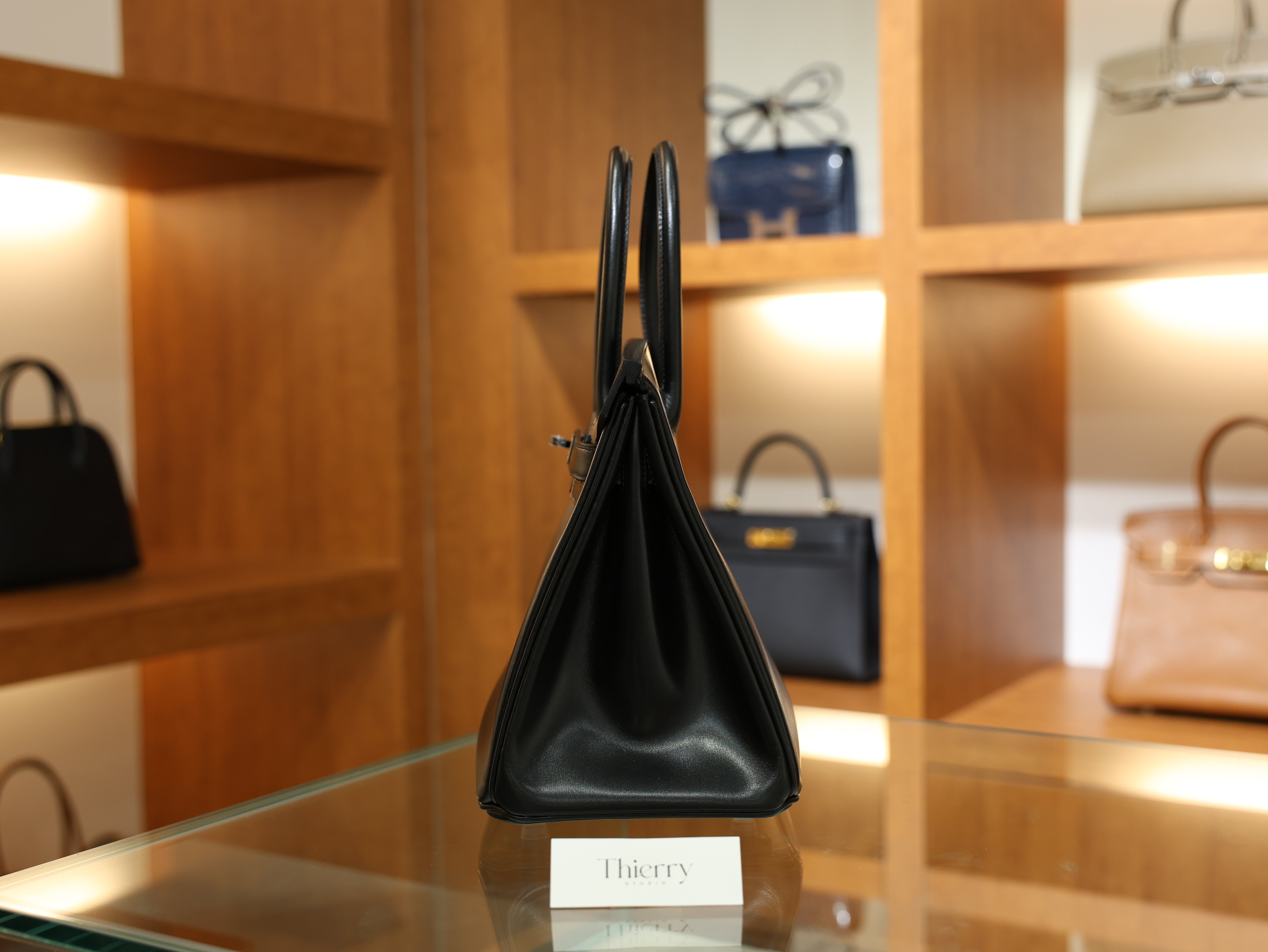 Birkin 30 retourne So black