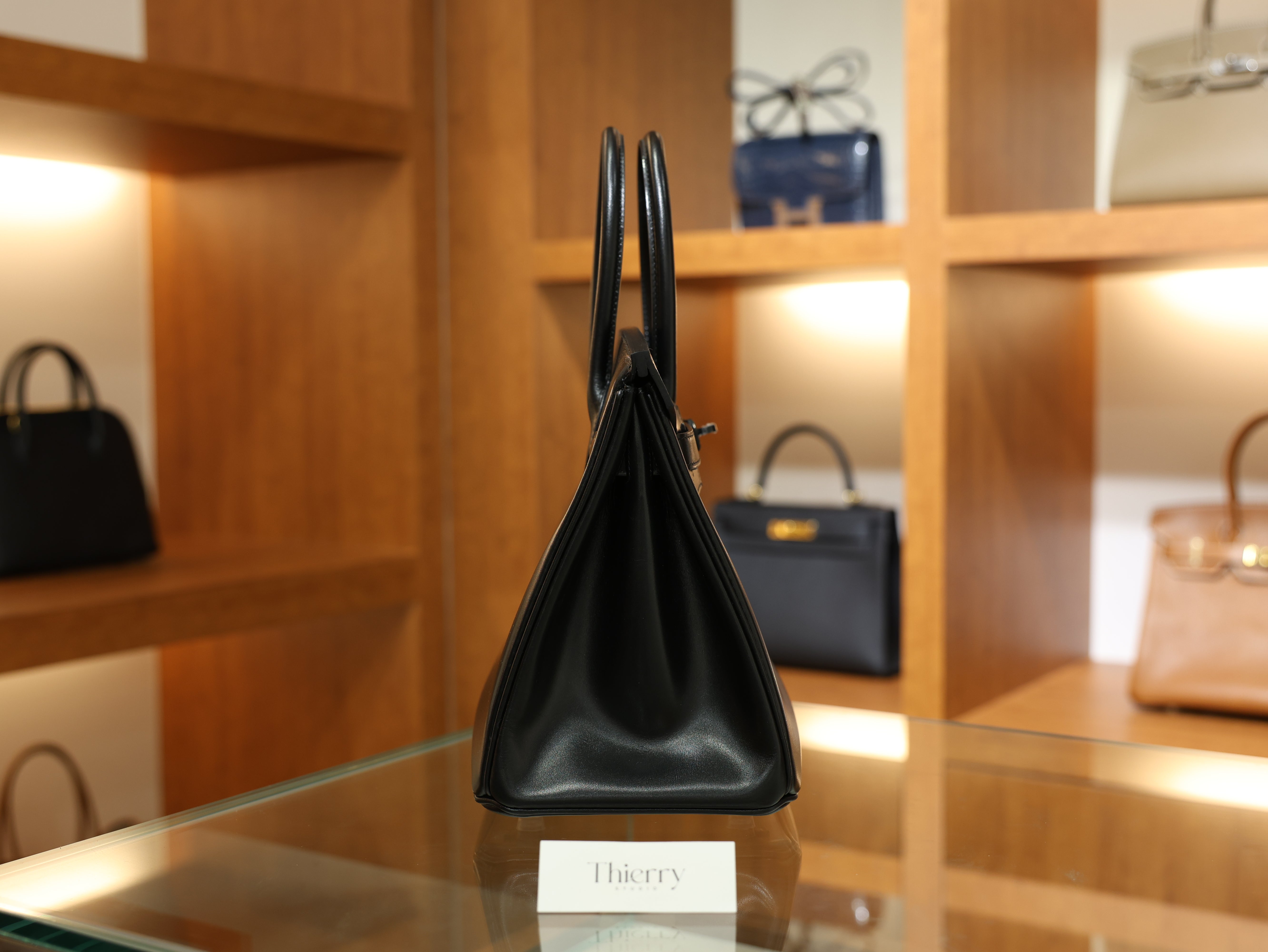 Birkin 30 retourne So black