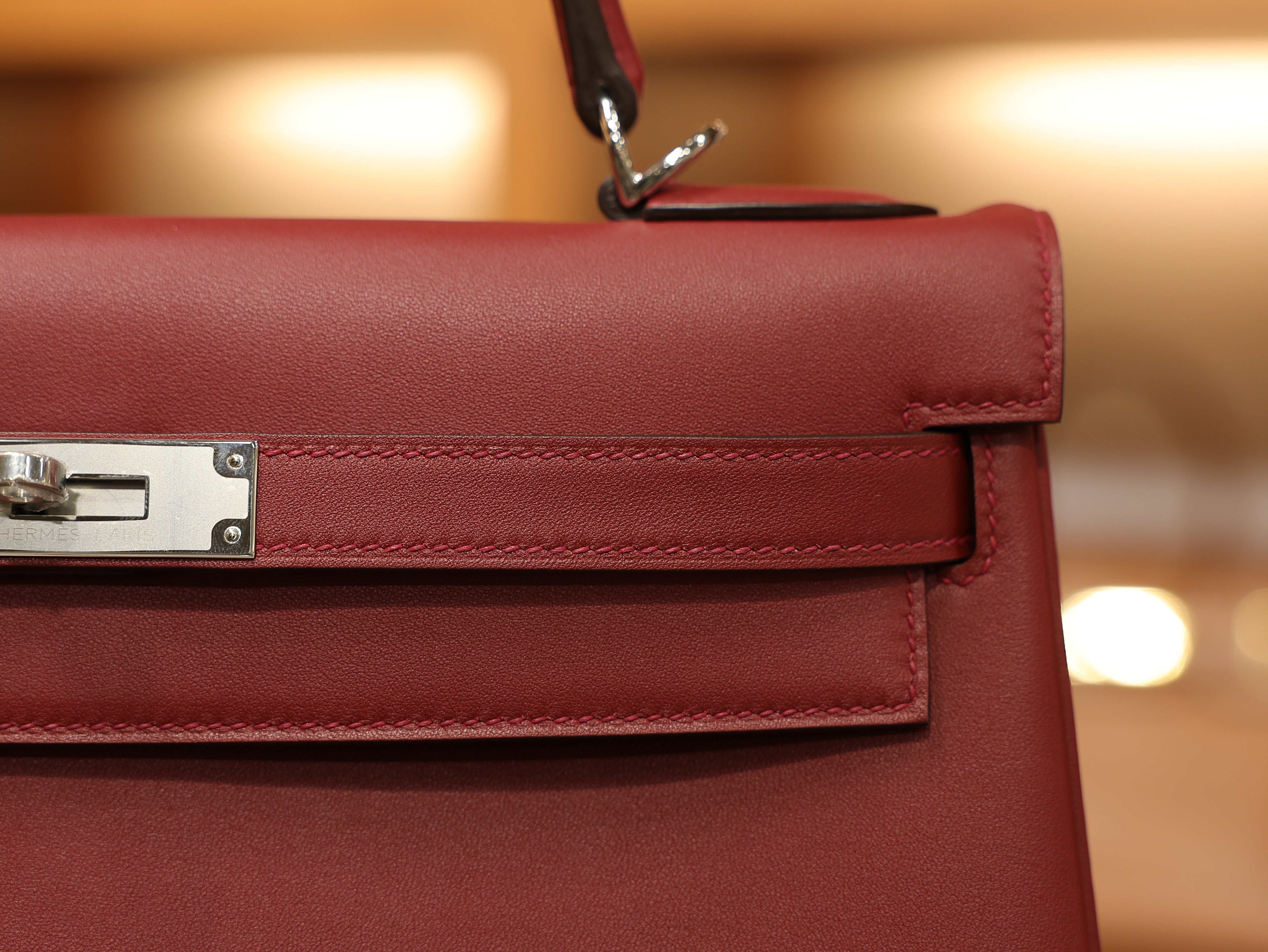 Kelly 32 swift rouge grenat PHW