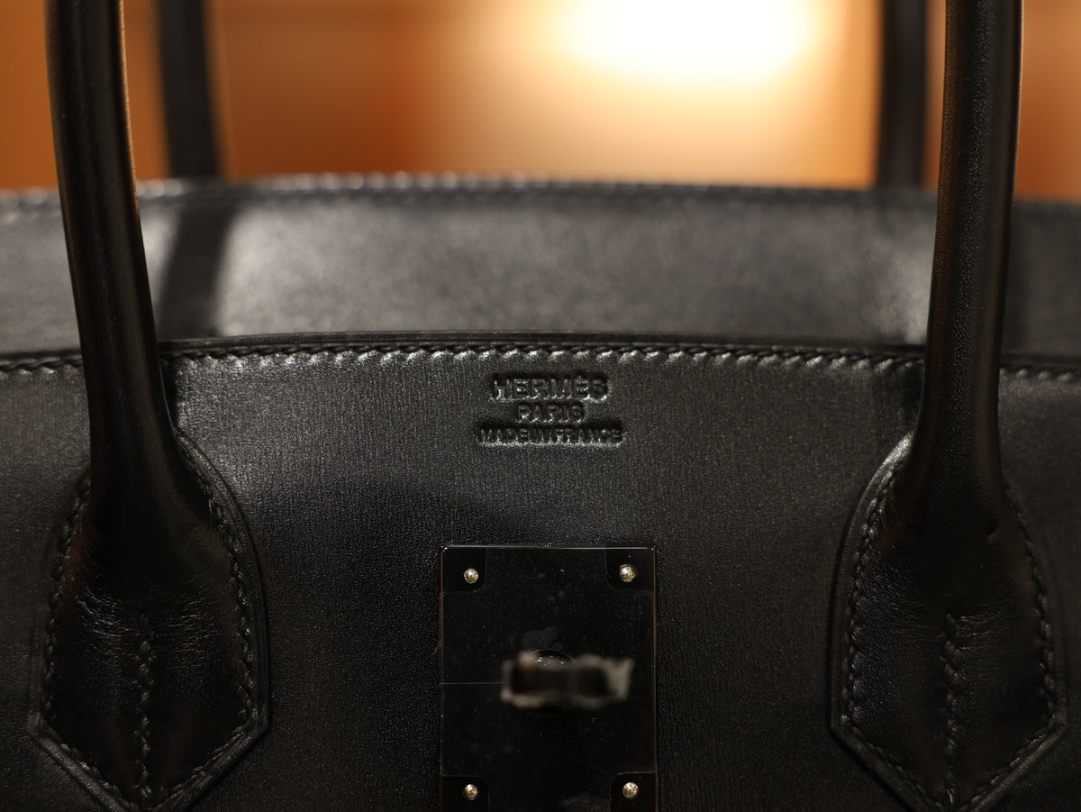 Birkin 30 retourne So black