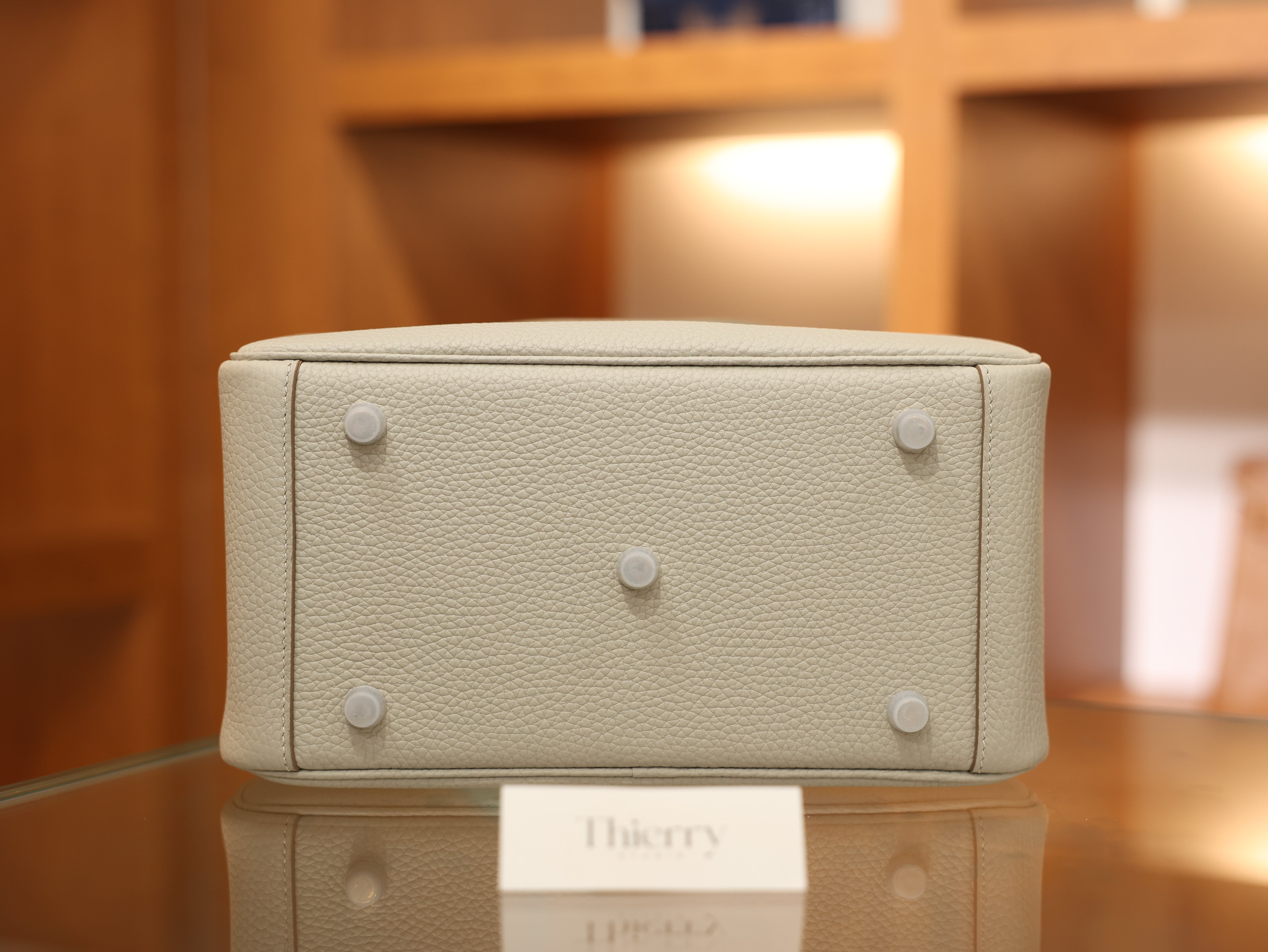 Lindy 26 clemence gris perle PHW