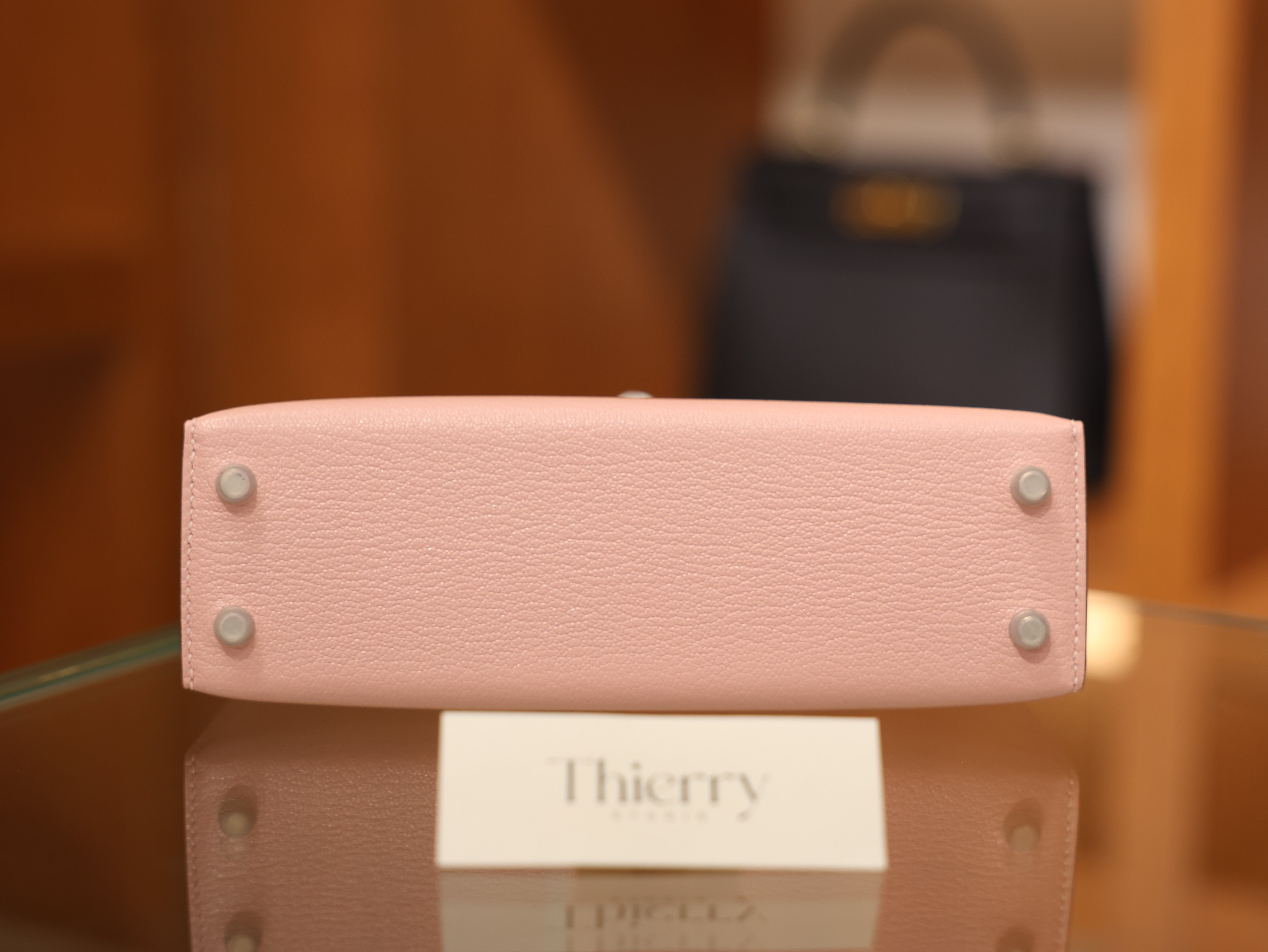 Kelly mini 2 chevre rose sakura PHW