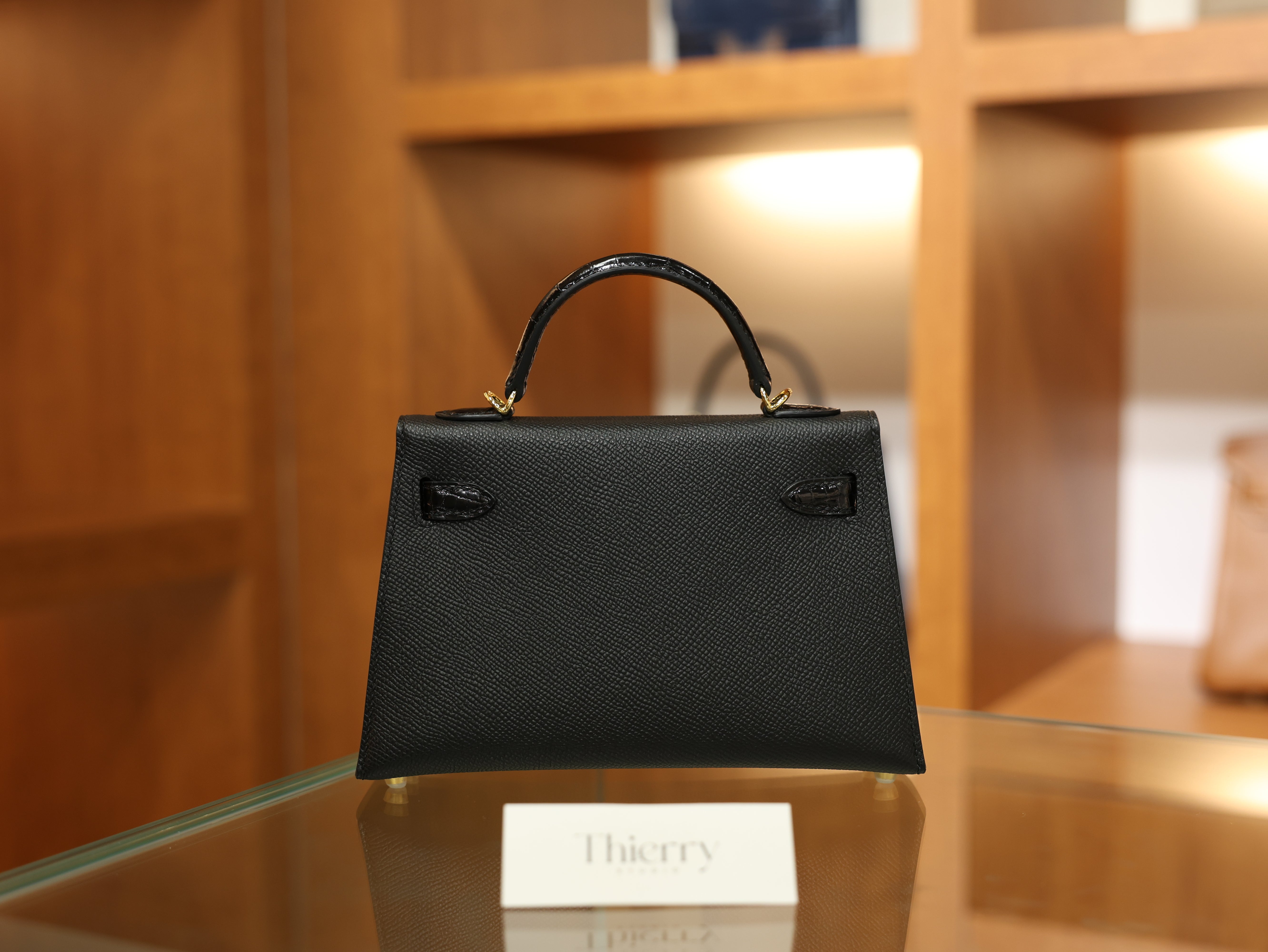 Kelly mini 2 epsom touch black GHW
