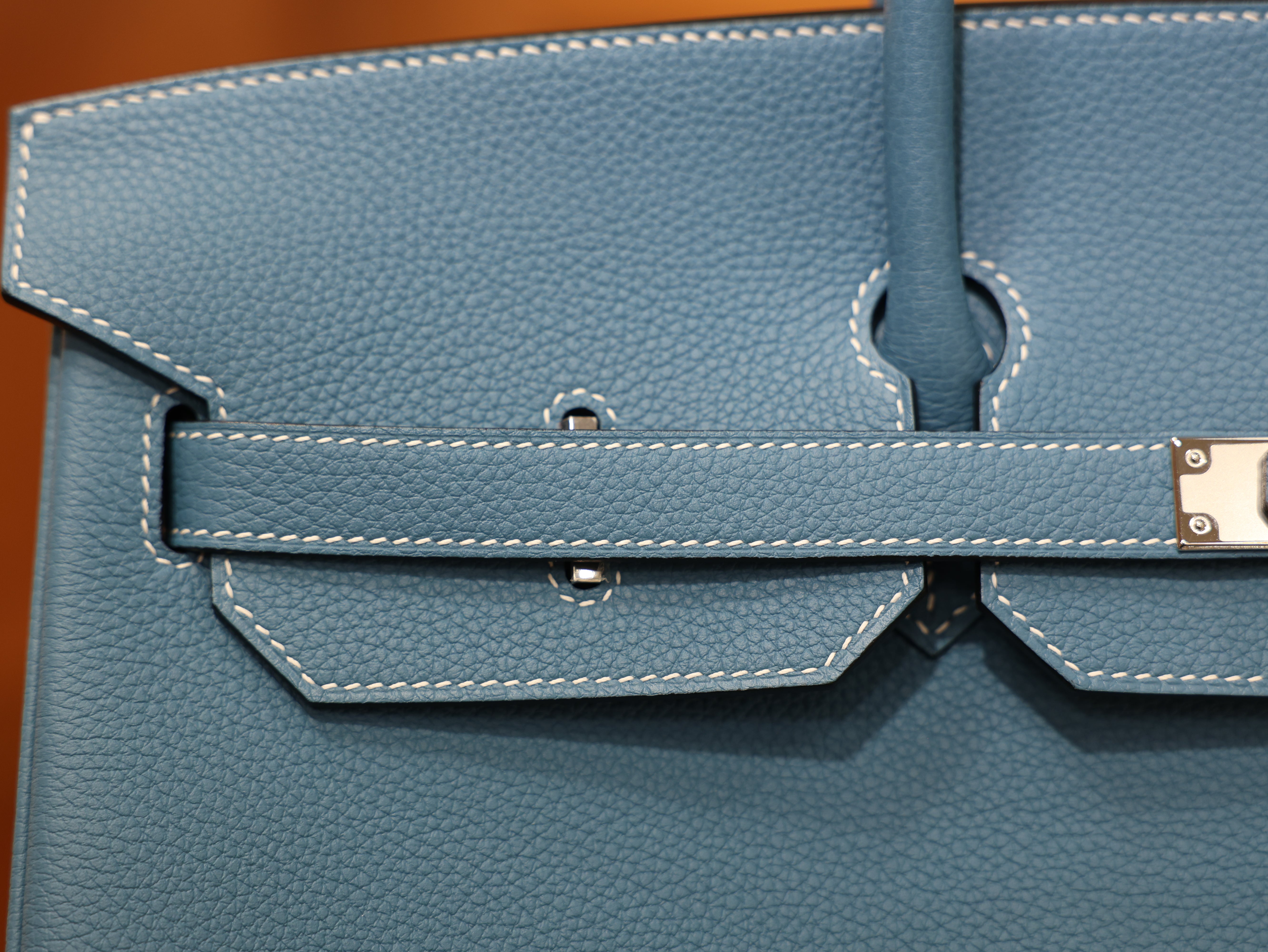 Birkin 40 togo blue jean PHW