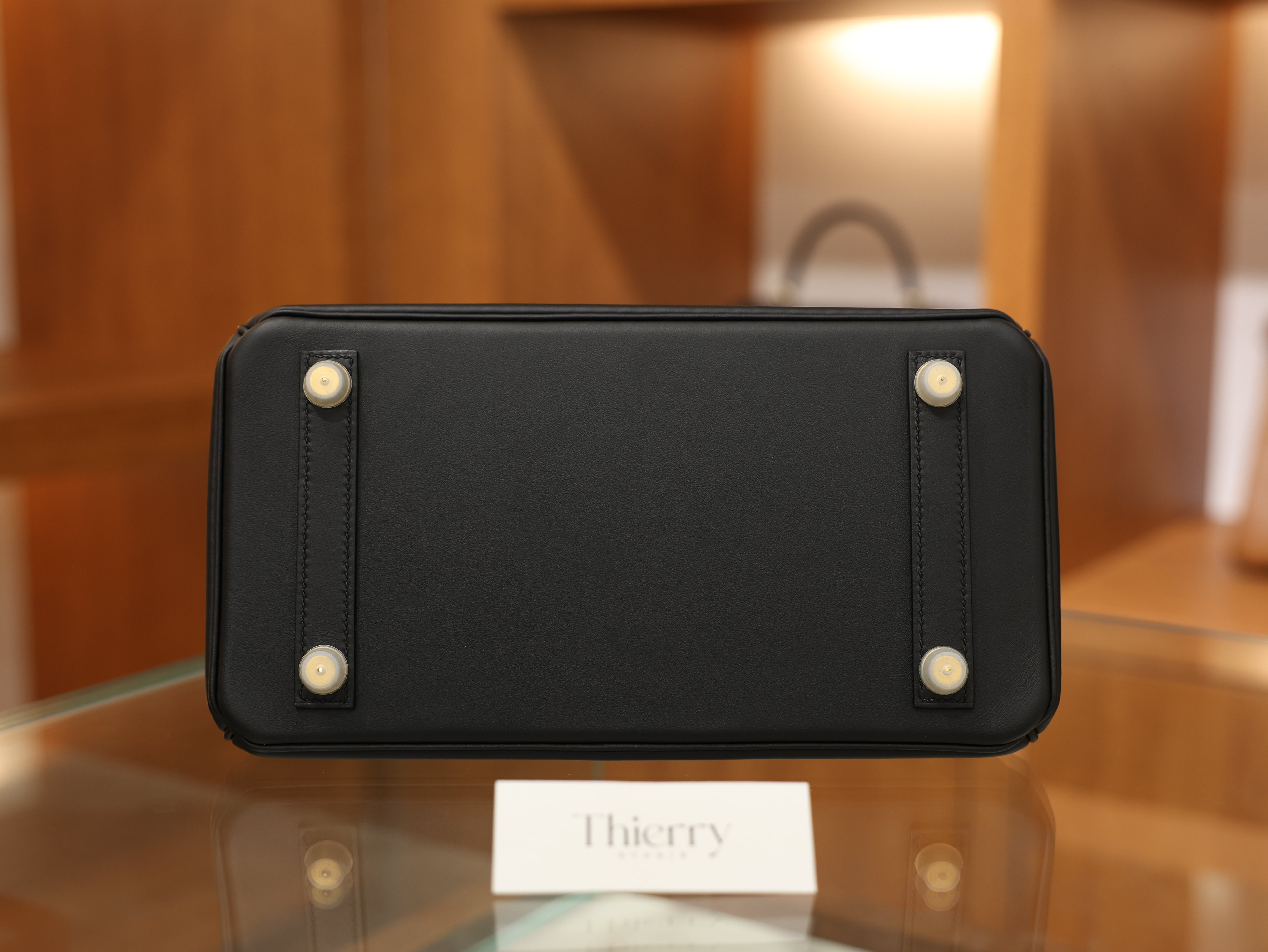 Birkin 25 swift black GHW