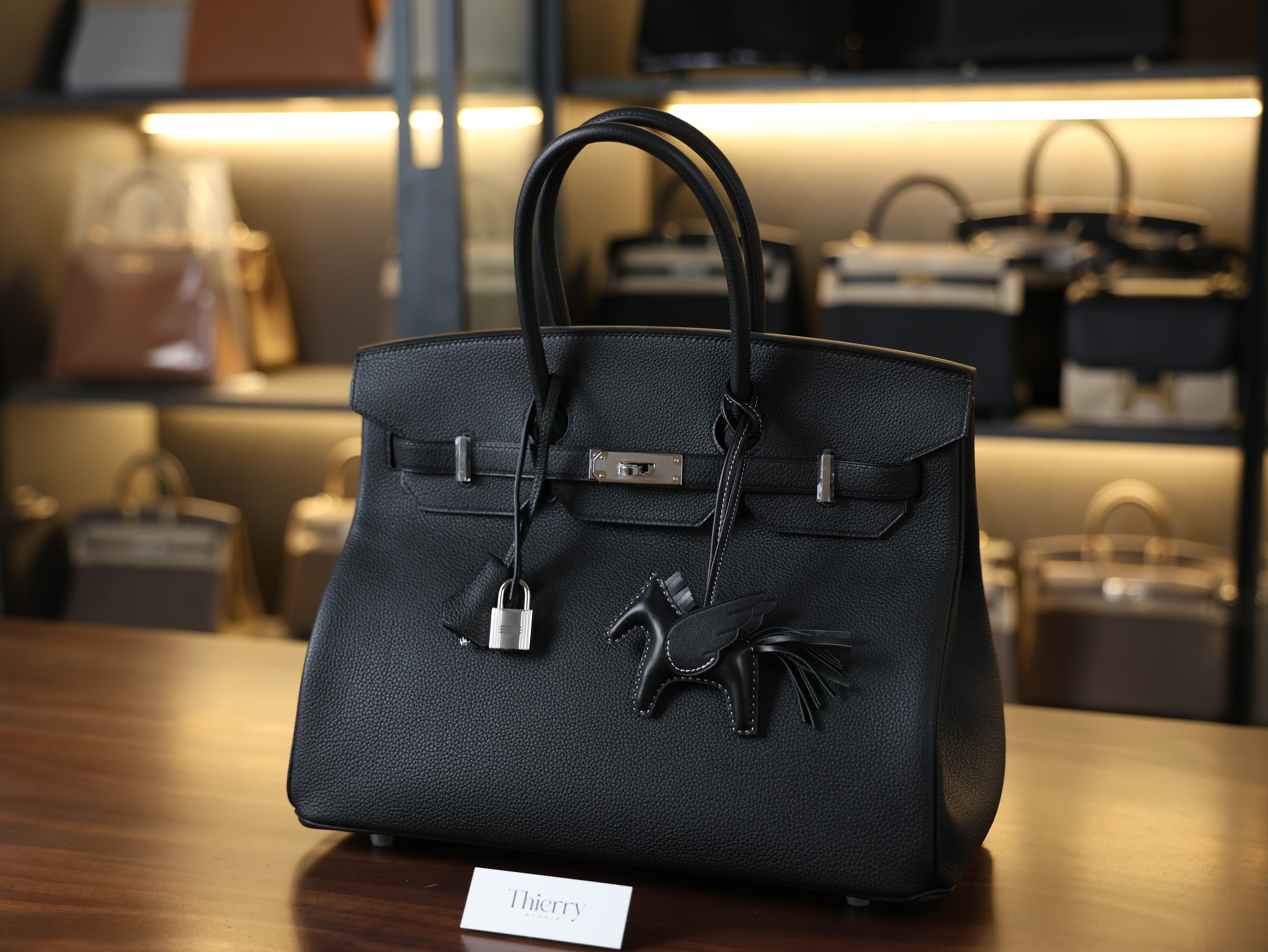 Birkin 35 togo black PHW