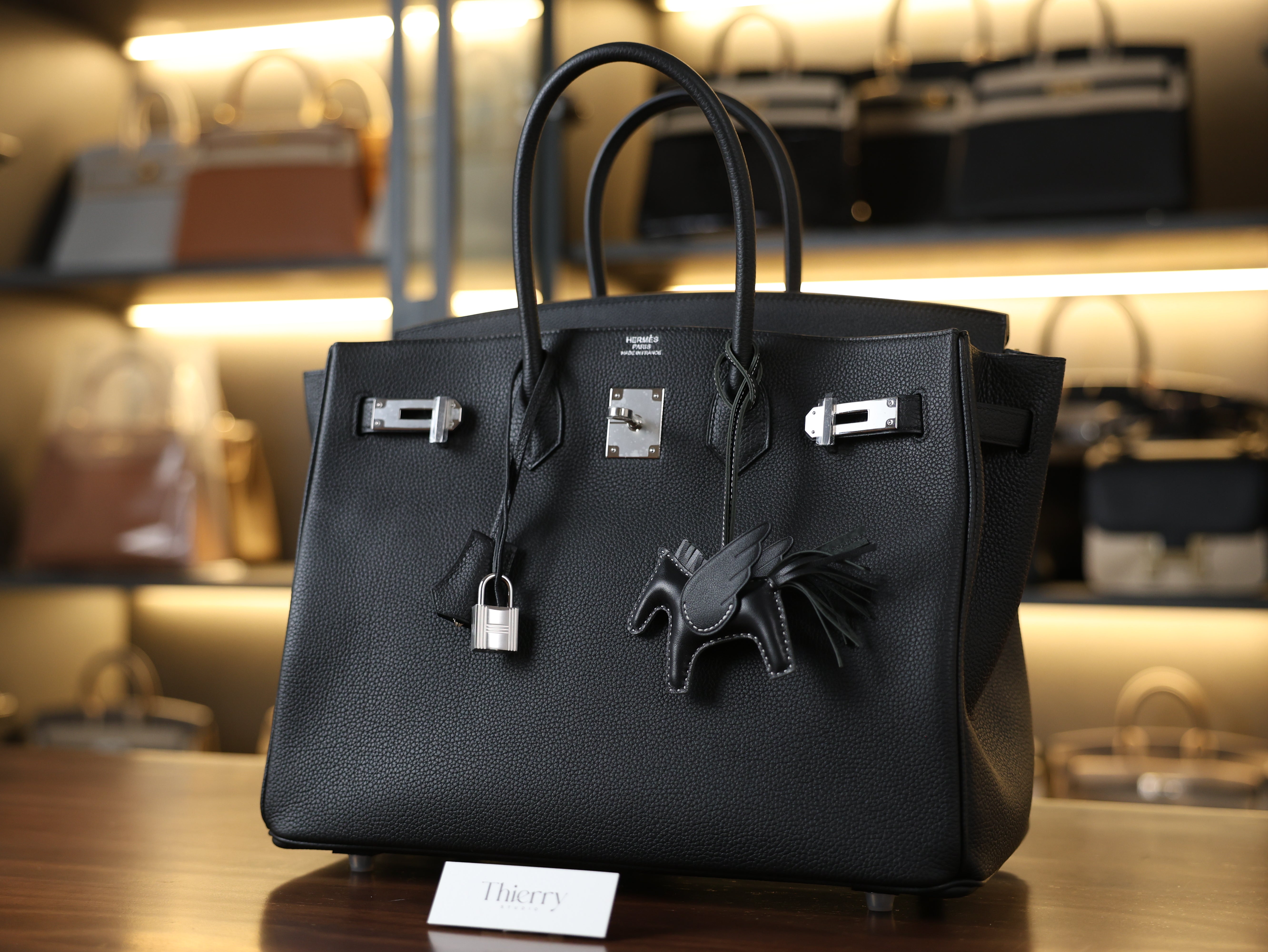 Birkin 35 togo black PHW