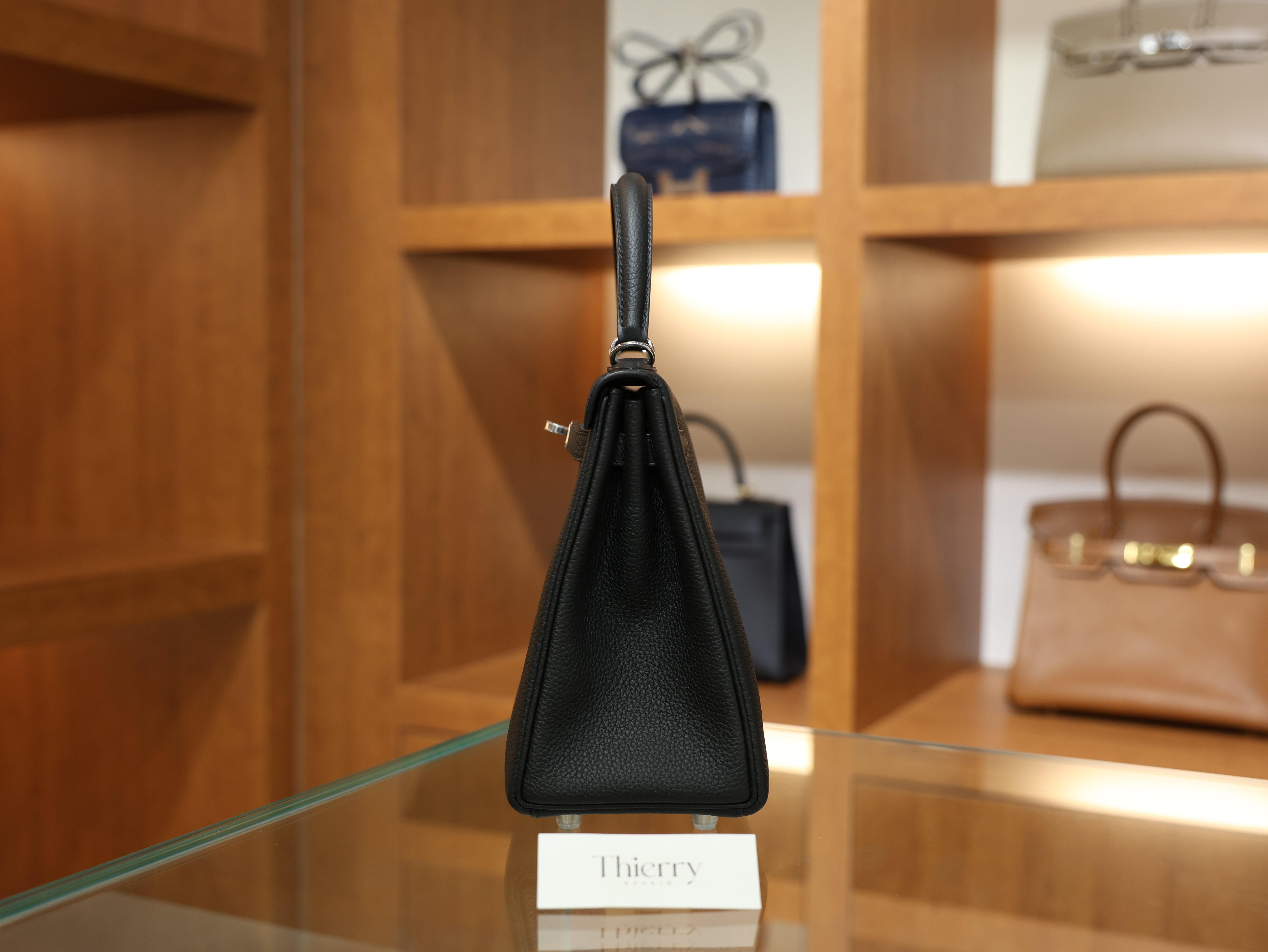 Kelly 25 togo black PHW