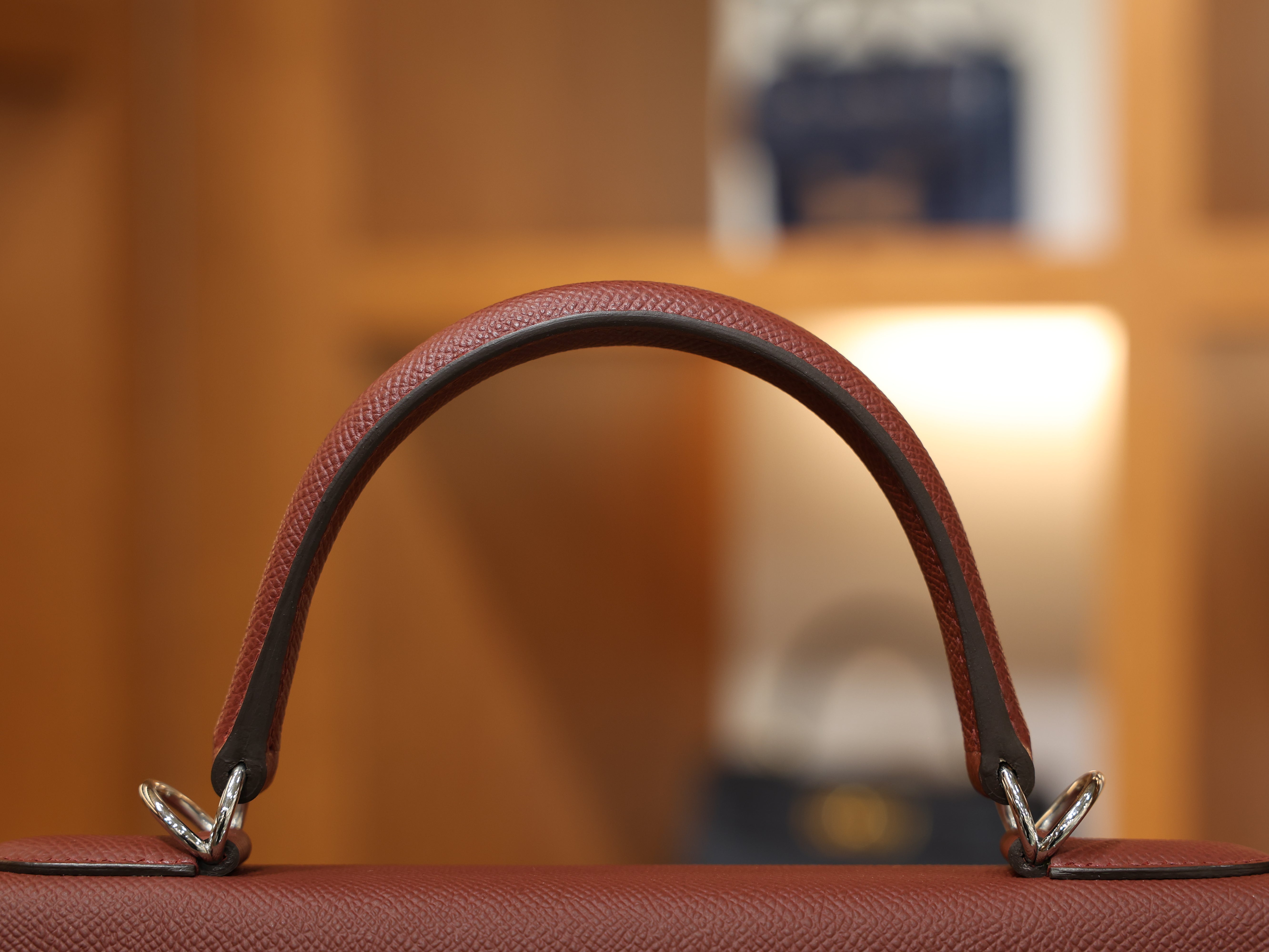 Kelly 28 epsom rouge H PHW