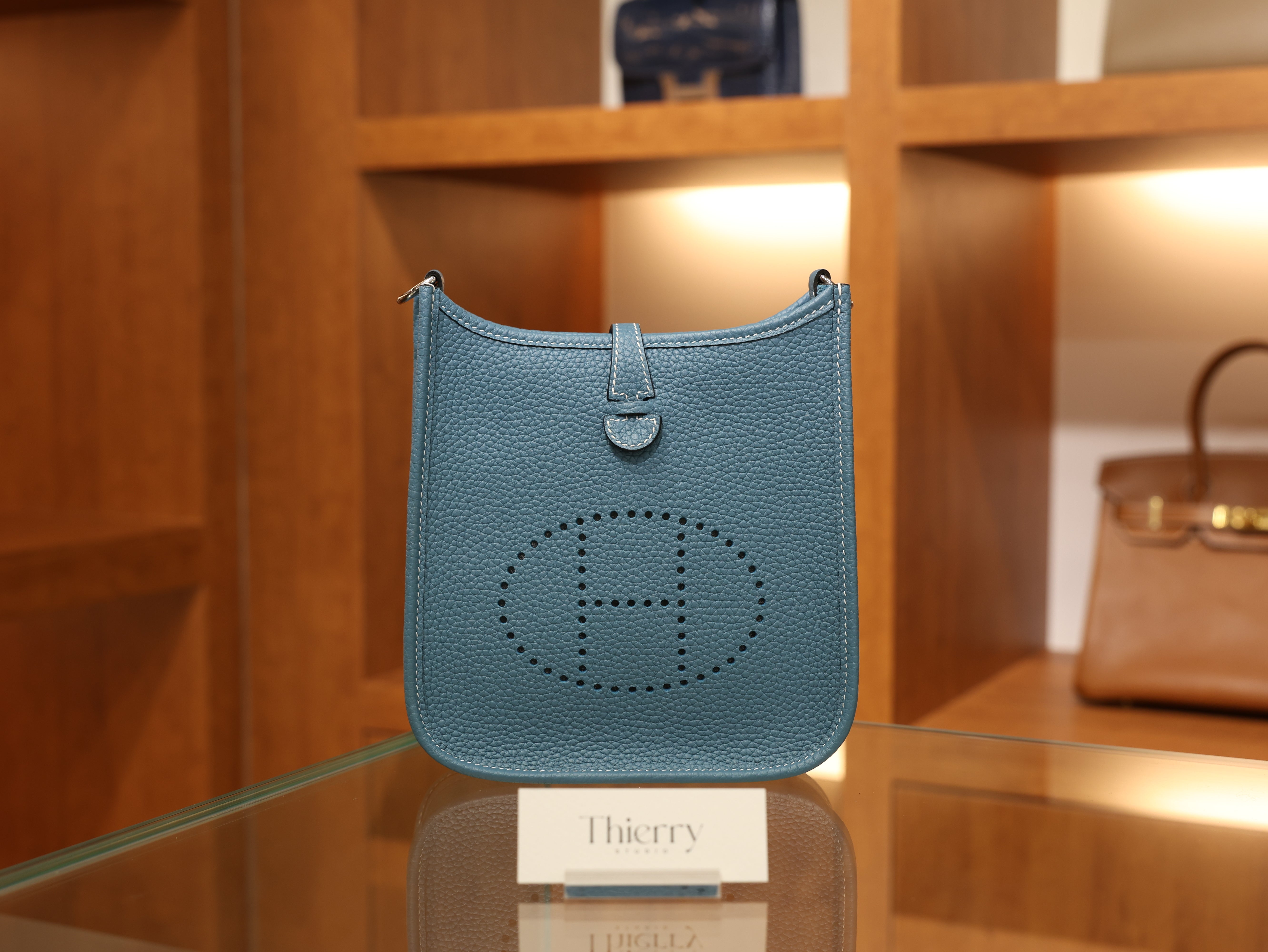 Evelyne mini clemence blue jean PHW