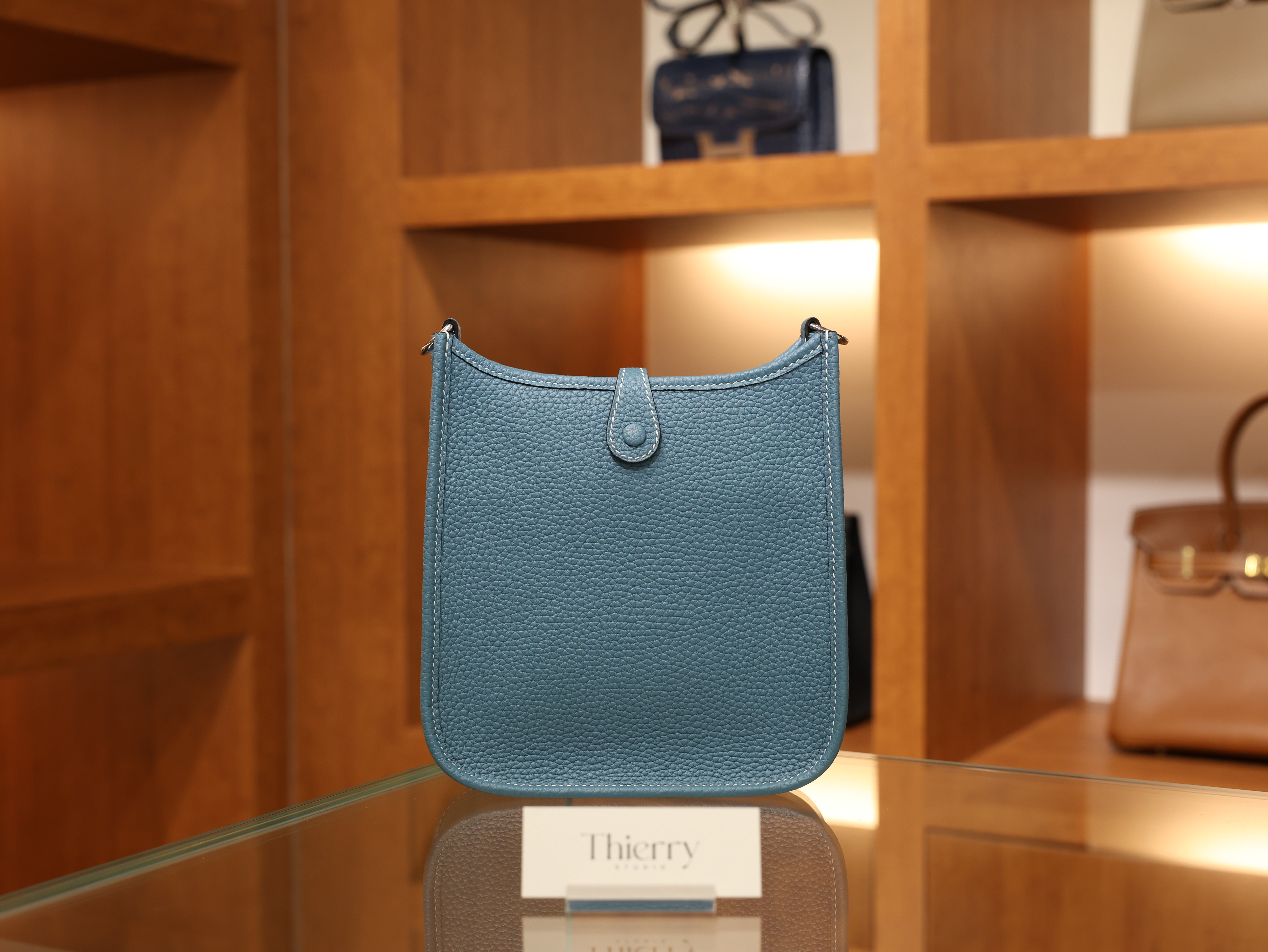 Evelyne mini clemence blue jean PHW