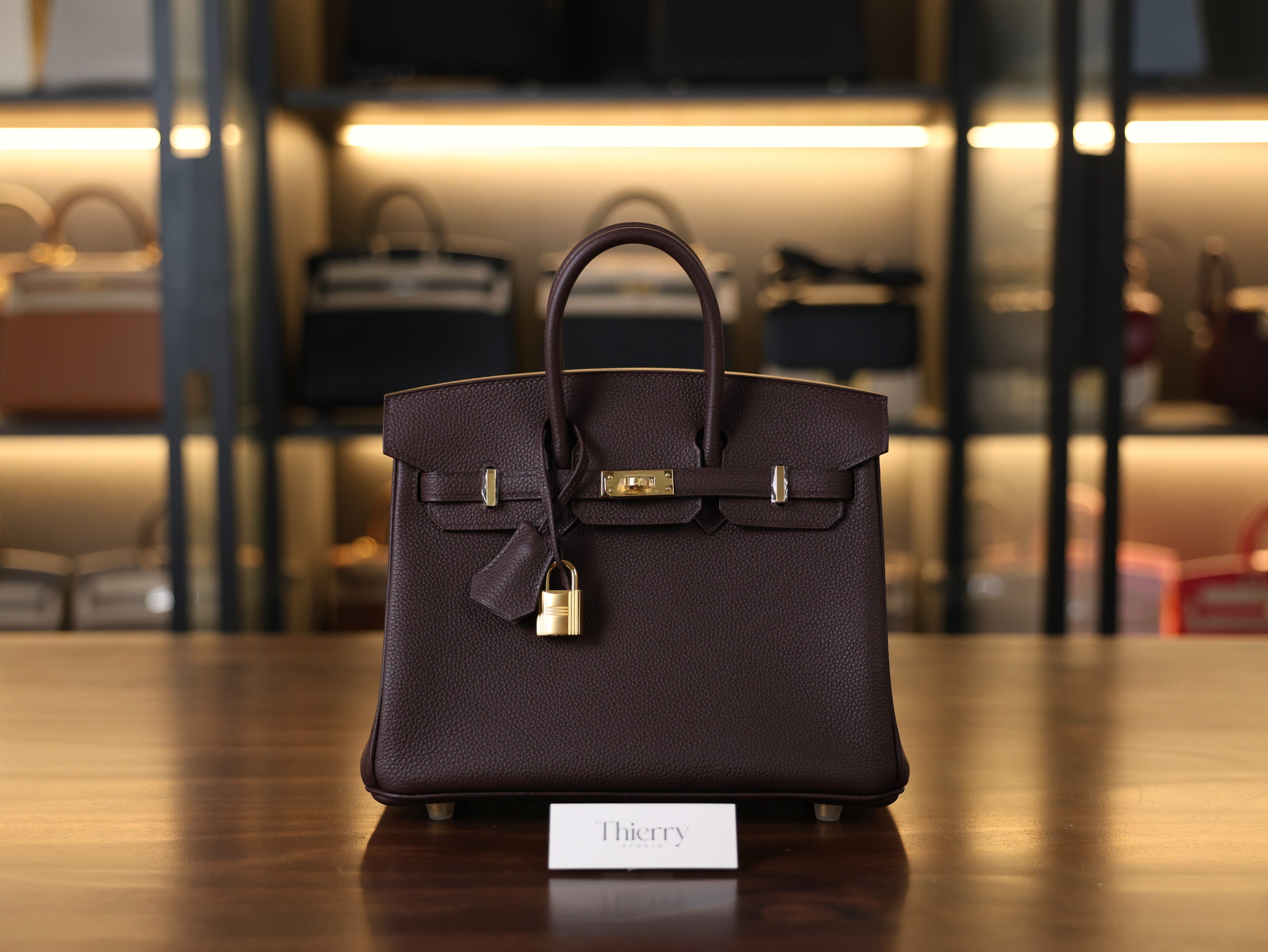 Birkin 25 togo rouge sellier GHW