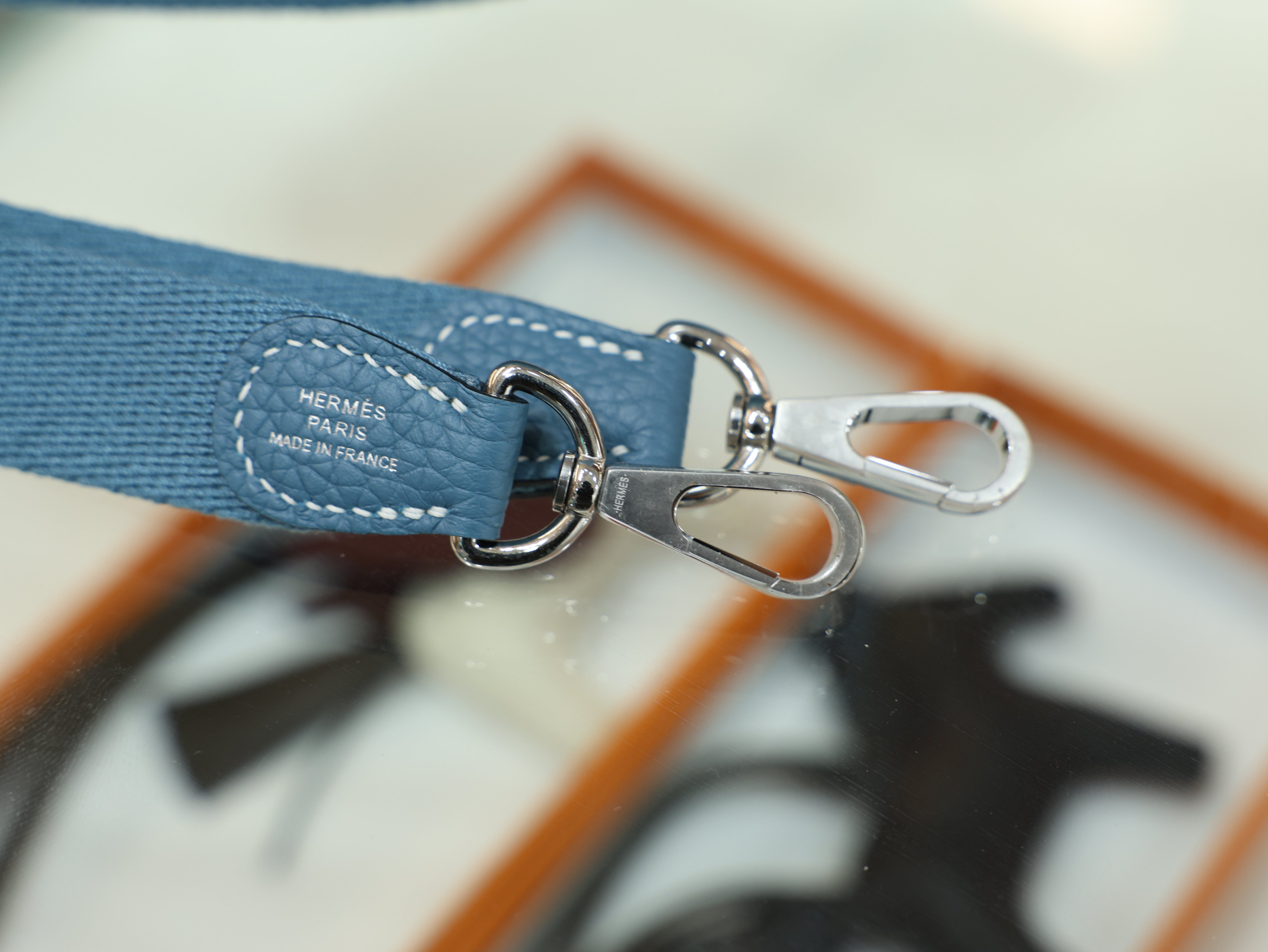 Evelyne mini clemence blue jean PHW