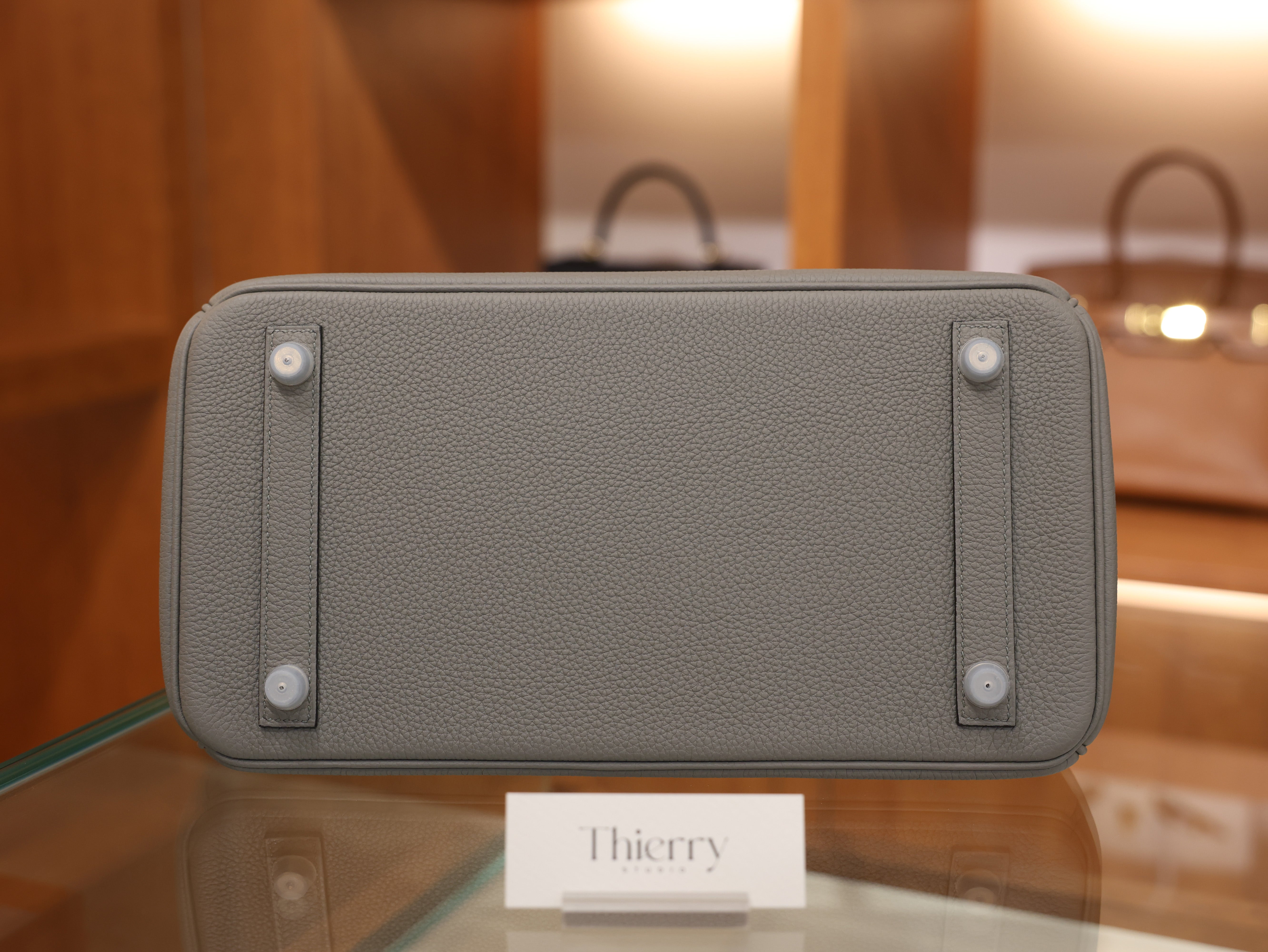 Birkin 30 togo gris asphalt PHW