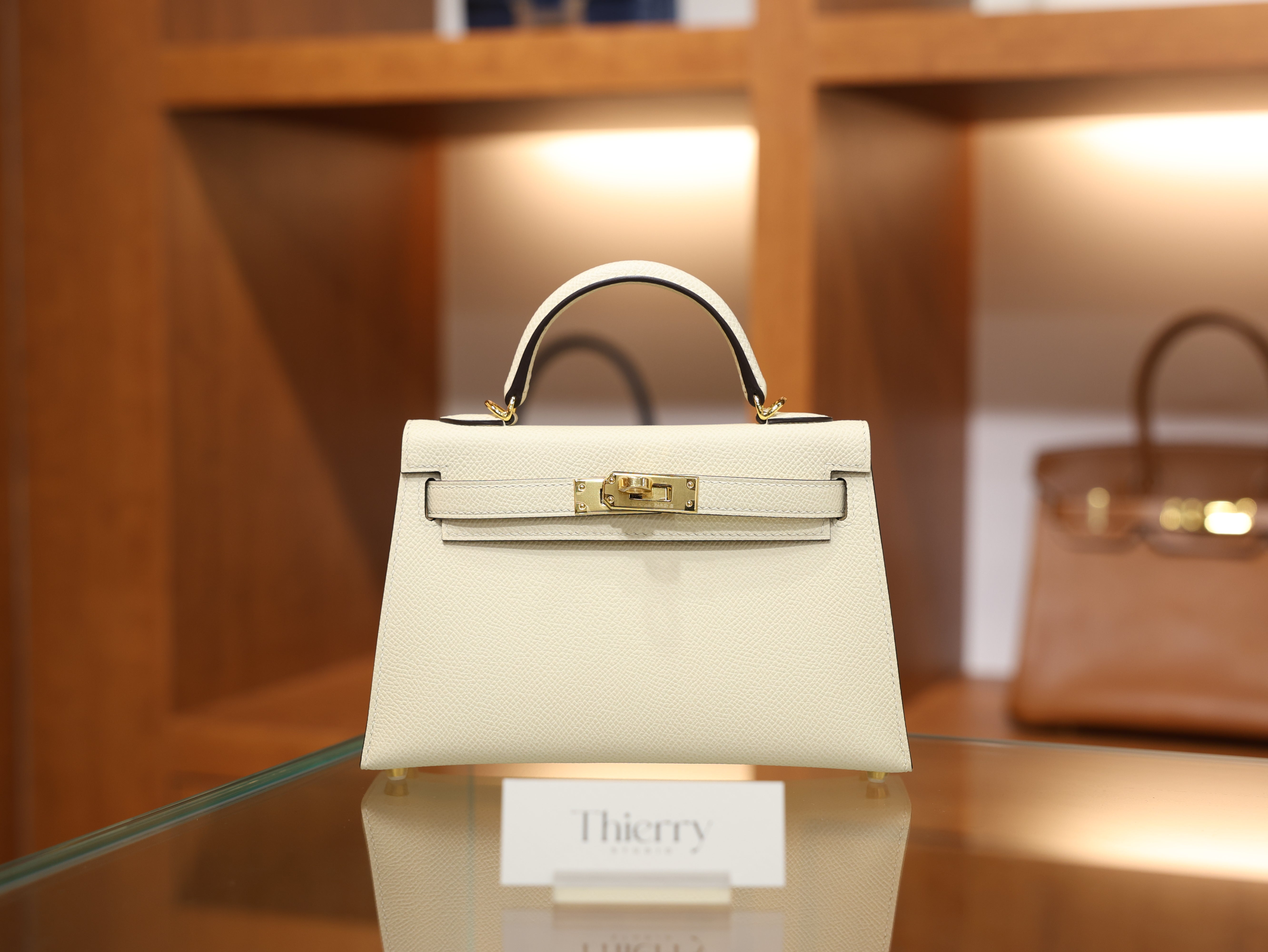 Kelly mini 2 epsom nata GHW